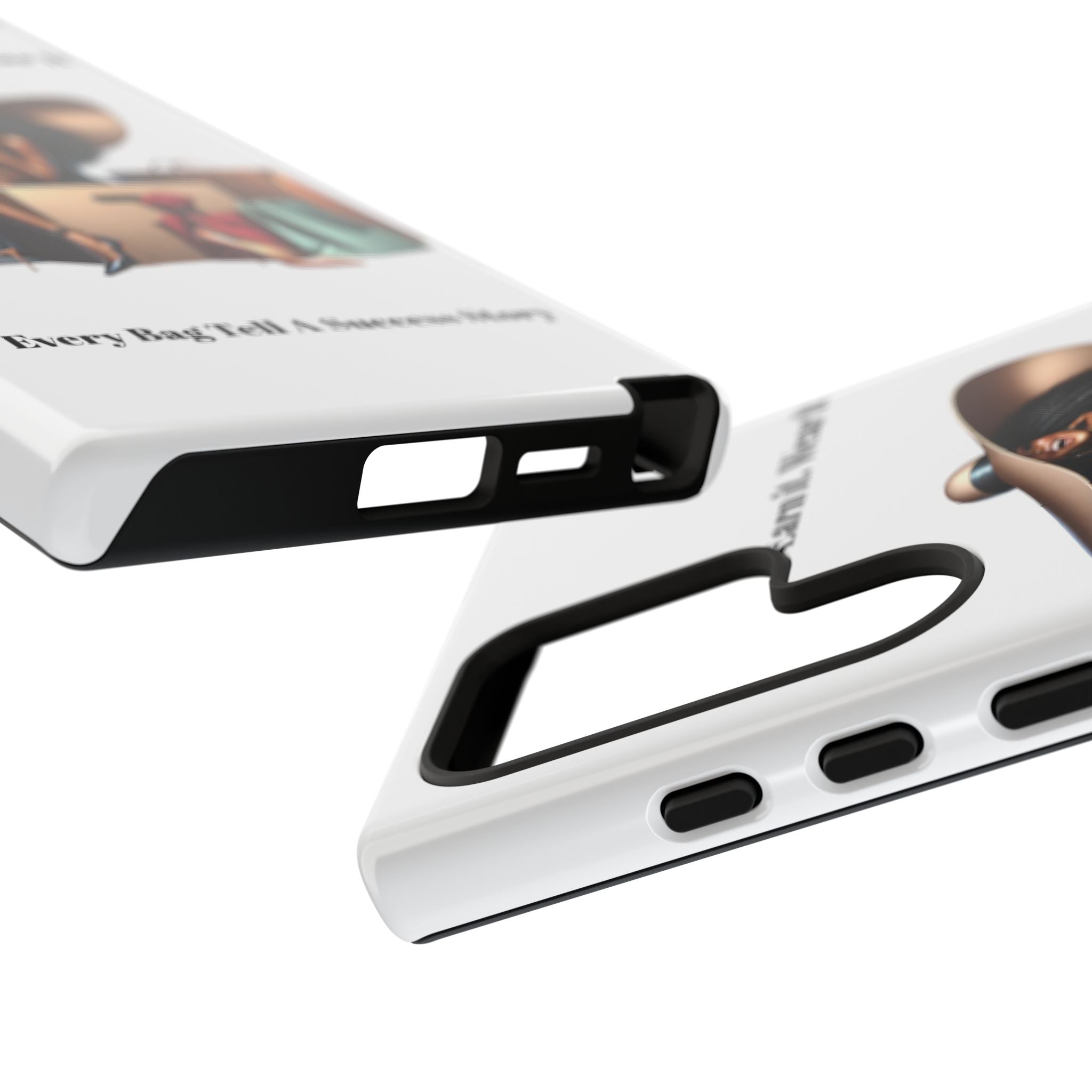 Phone Case - "Manifest It. Earn It. Wear It." Chic Shopper Design