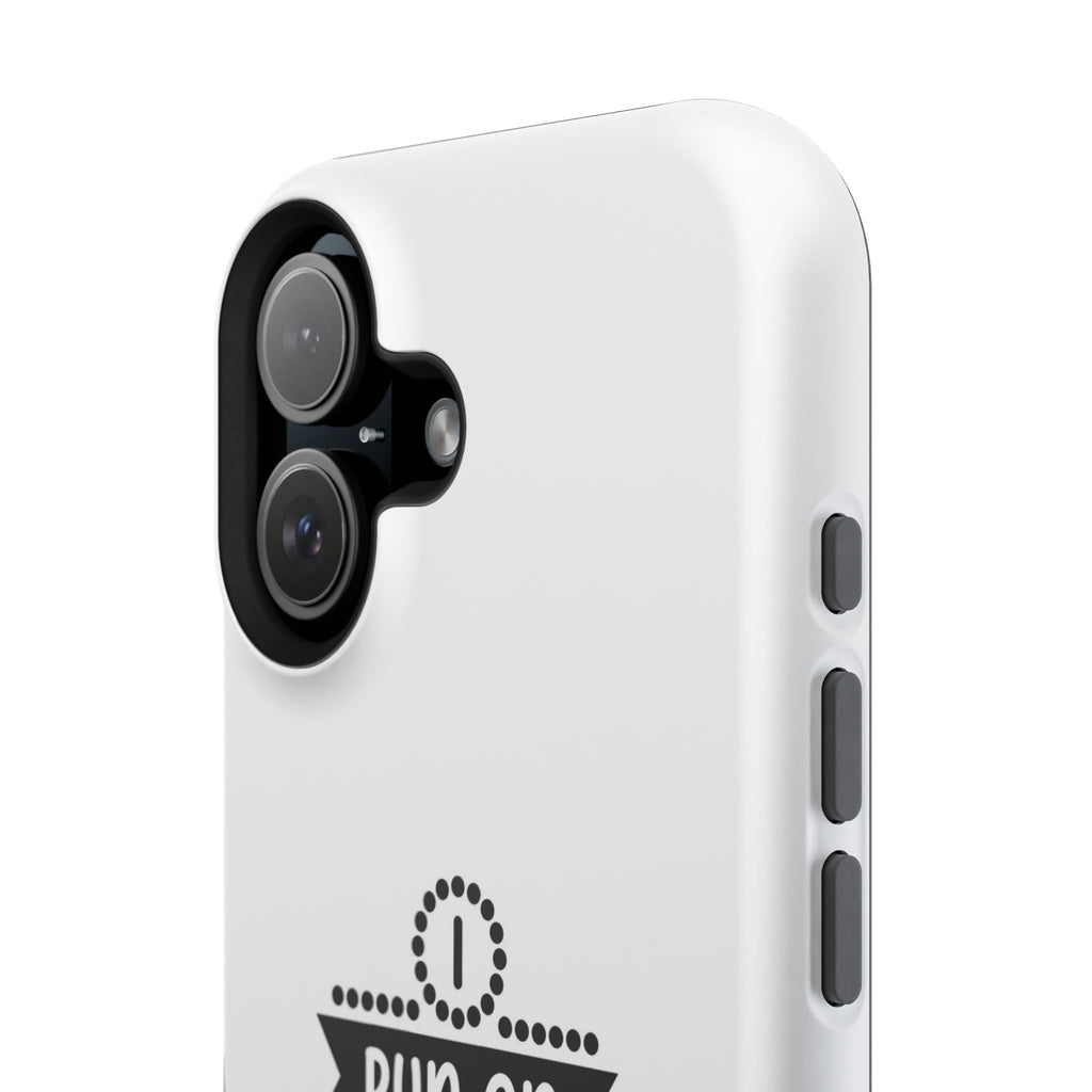 Phone Case — "Run on Coffee and Chaos" Impact-Resistant Protective Cover