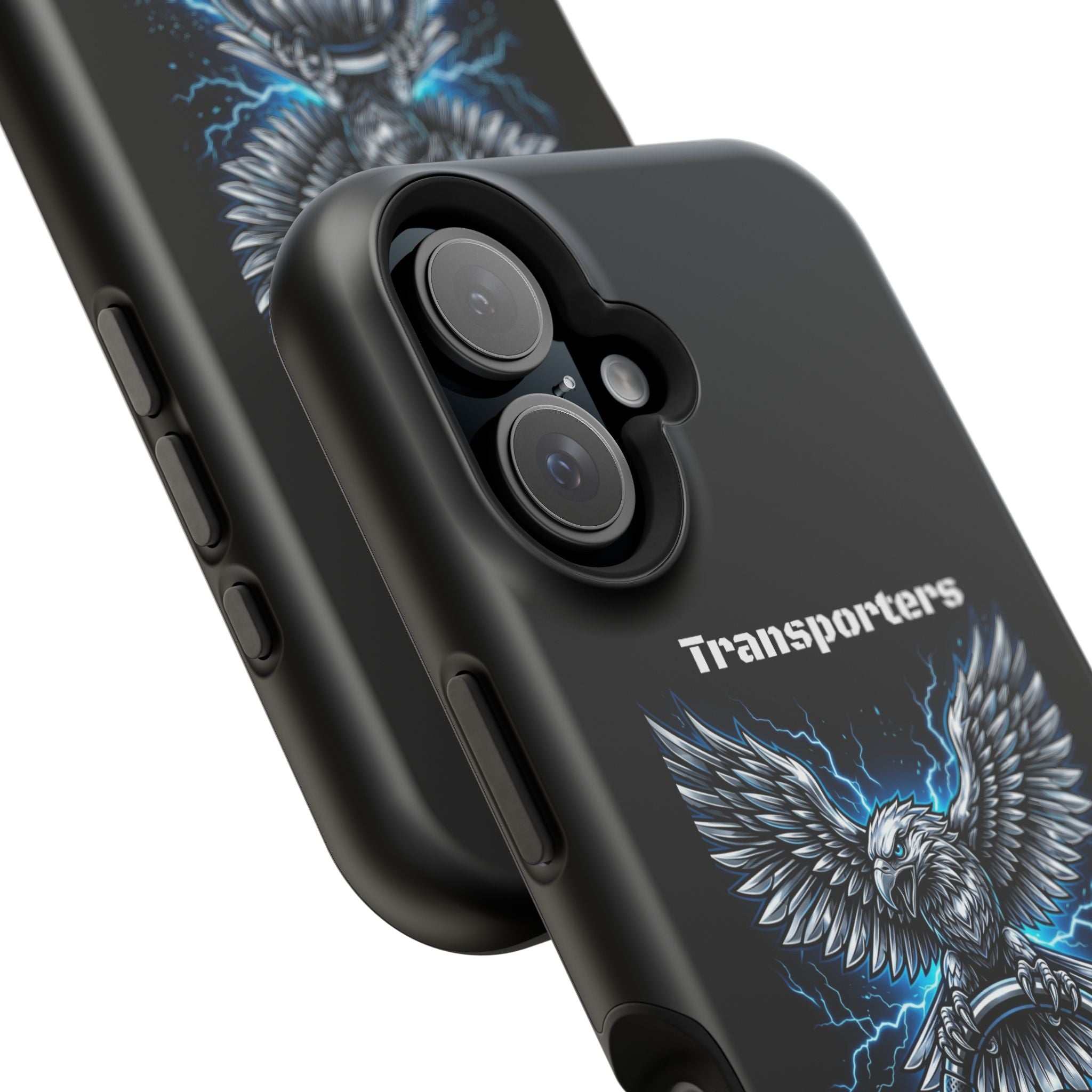 Electric Raven Magnetic Phone Case — Impact‑Resistant Protective Cover