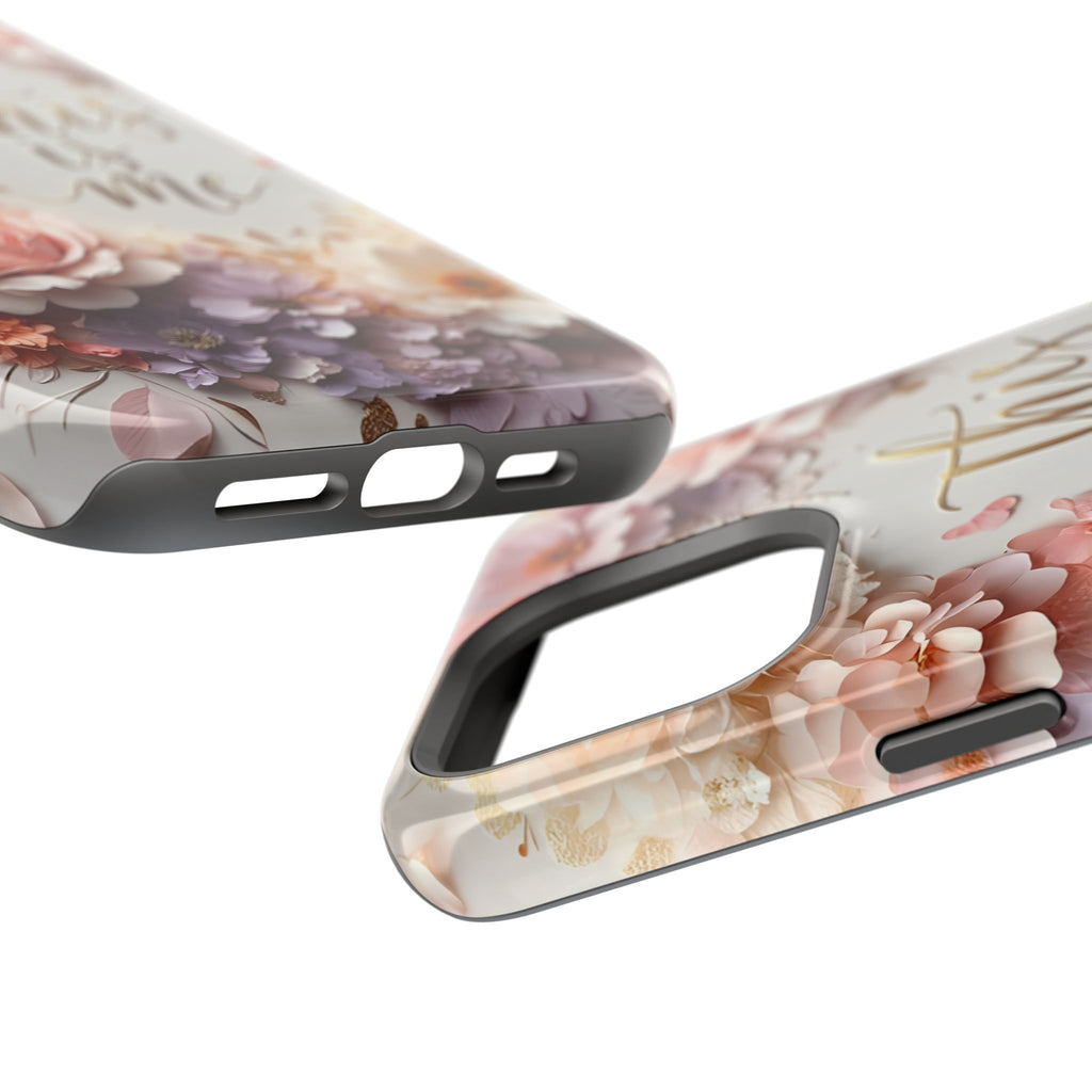 Floral "This Is Me" Phone Case — Impact-Resistant Floral Protective Cover
