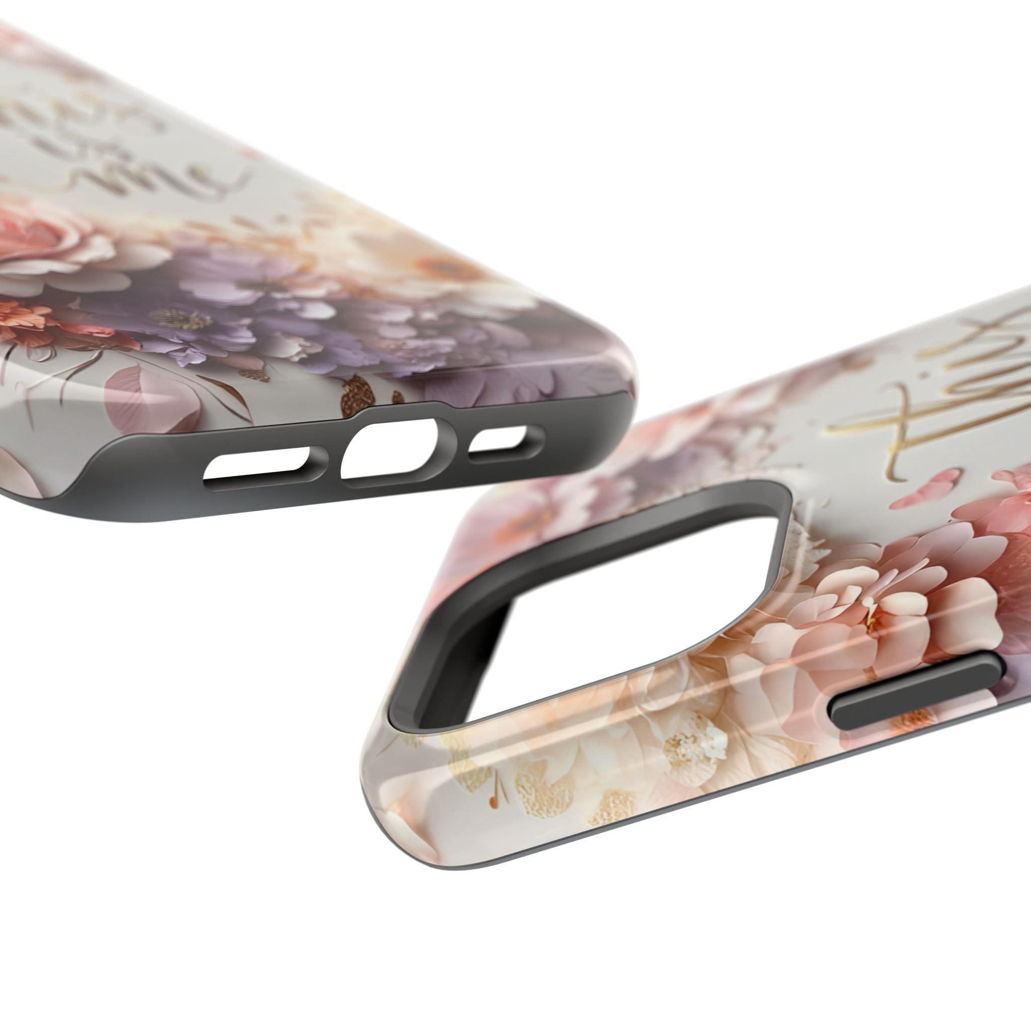 Floral "This Is Me" Phone Case — Impact-Resistant Floral Protective Cover
