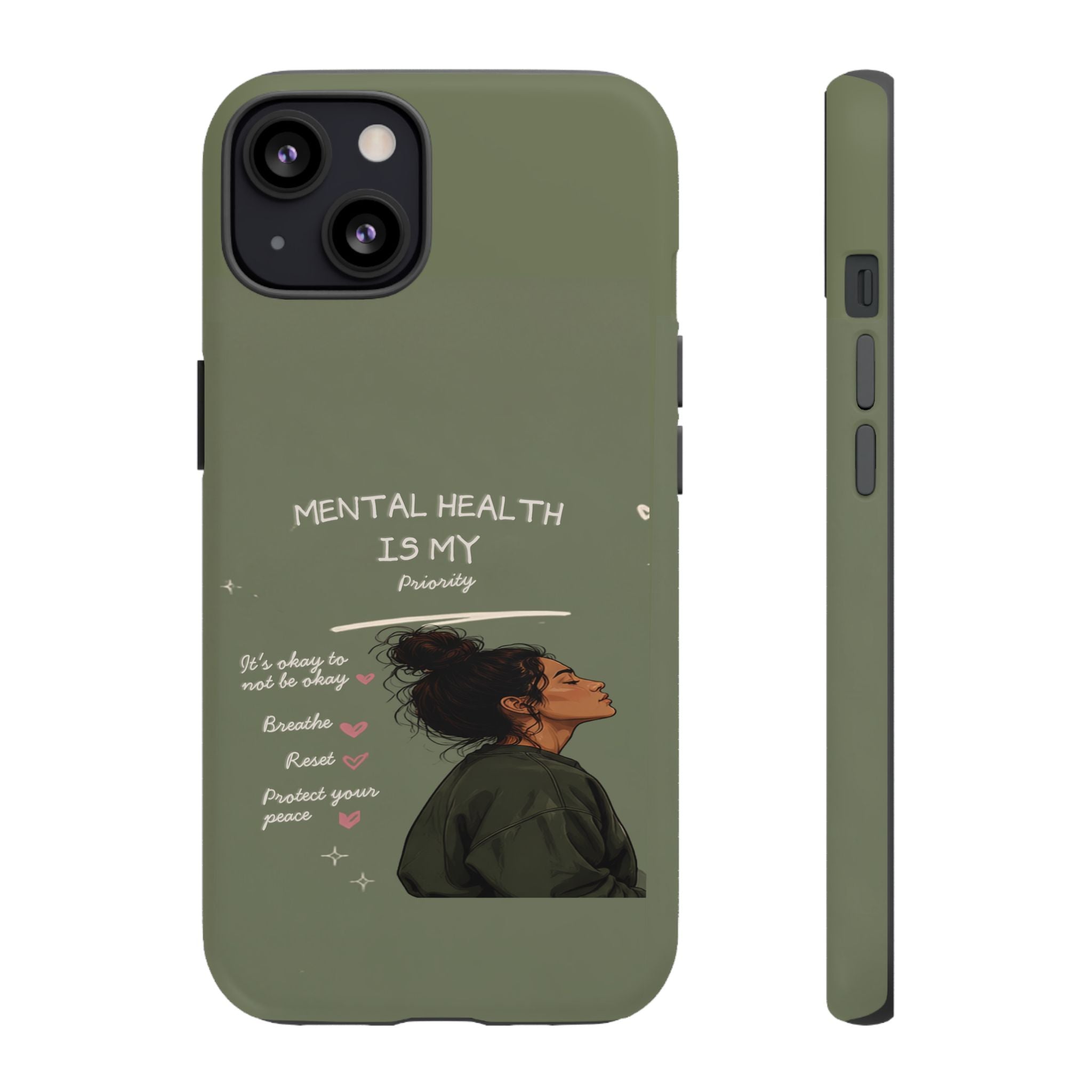 Mental Health Is My Priority Phone Case — Inspirational Protective iPhone Cover