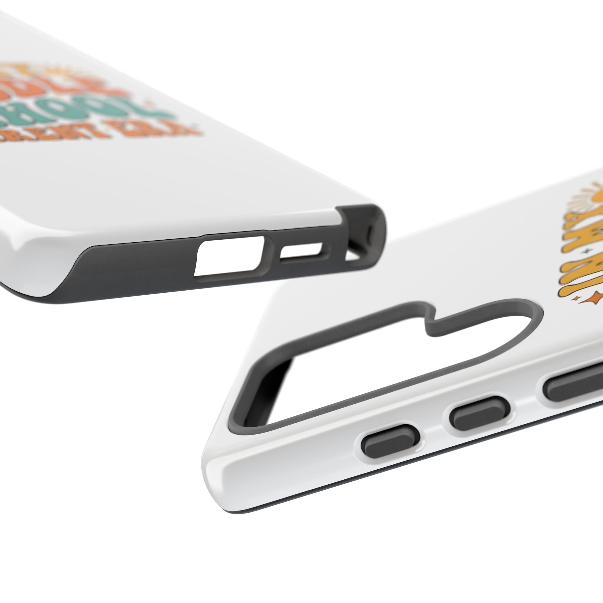 Middle School Parent Phone Case — "In My Middle School Parent Era" Retro Design