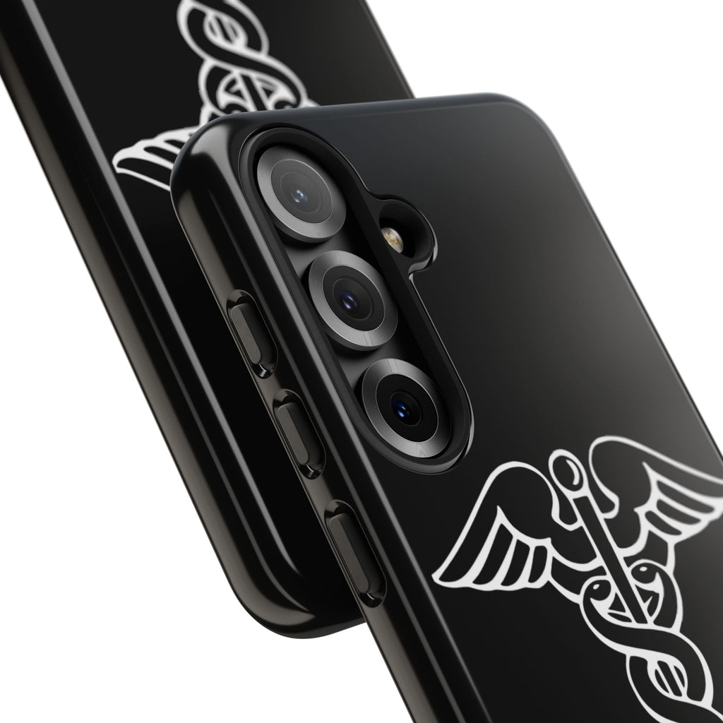 Medical Caduceus Phone Case — "Where Science Meets Compassion" Protective iPhone Cover