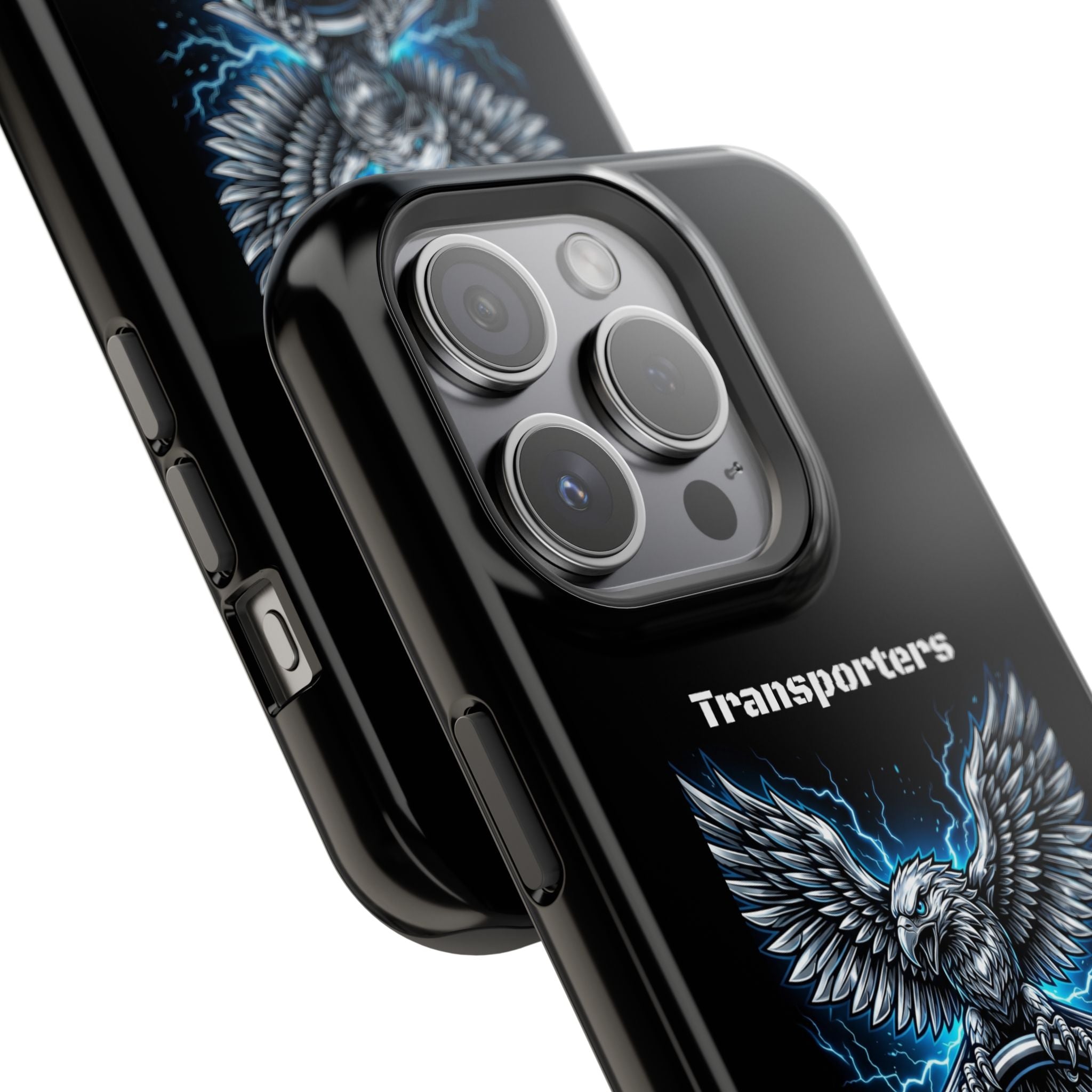 Electric Raven Magnetic Phone Case — Impact‑Resistant Protective Cover