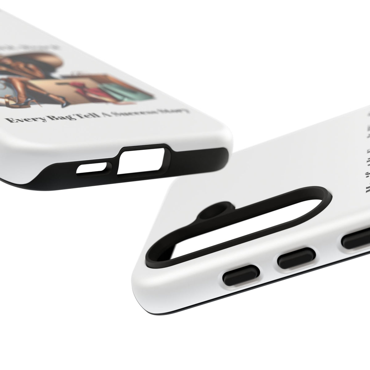 Phone Case - "Manifest It. Earn It. Wear It." Chic Shopper Design