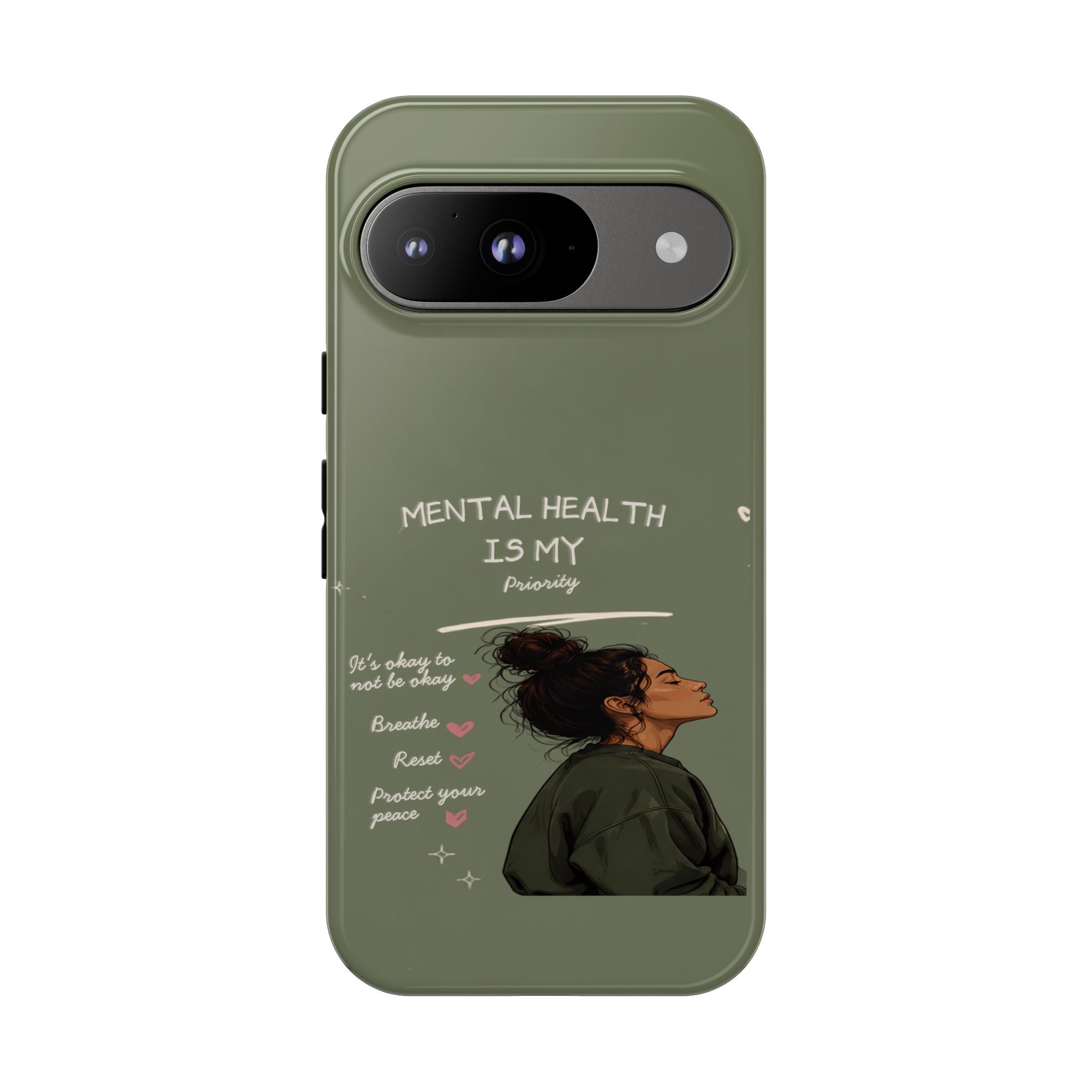 Mental Health Is My Priority Phone Case — Inspirational Protective iPhone Cover