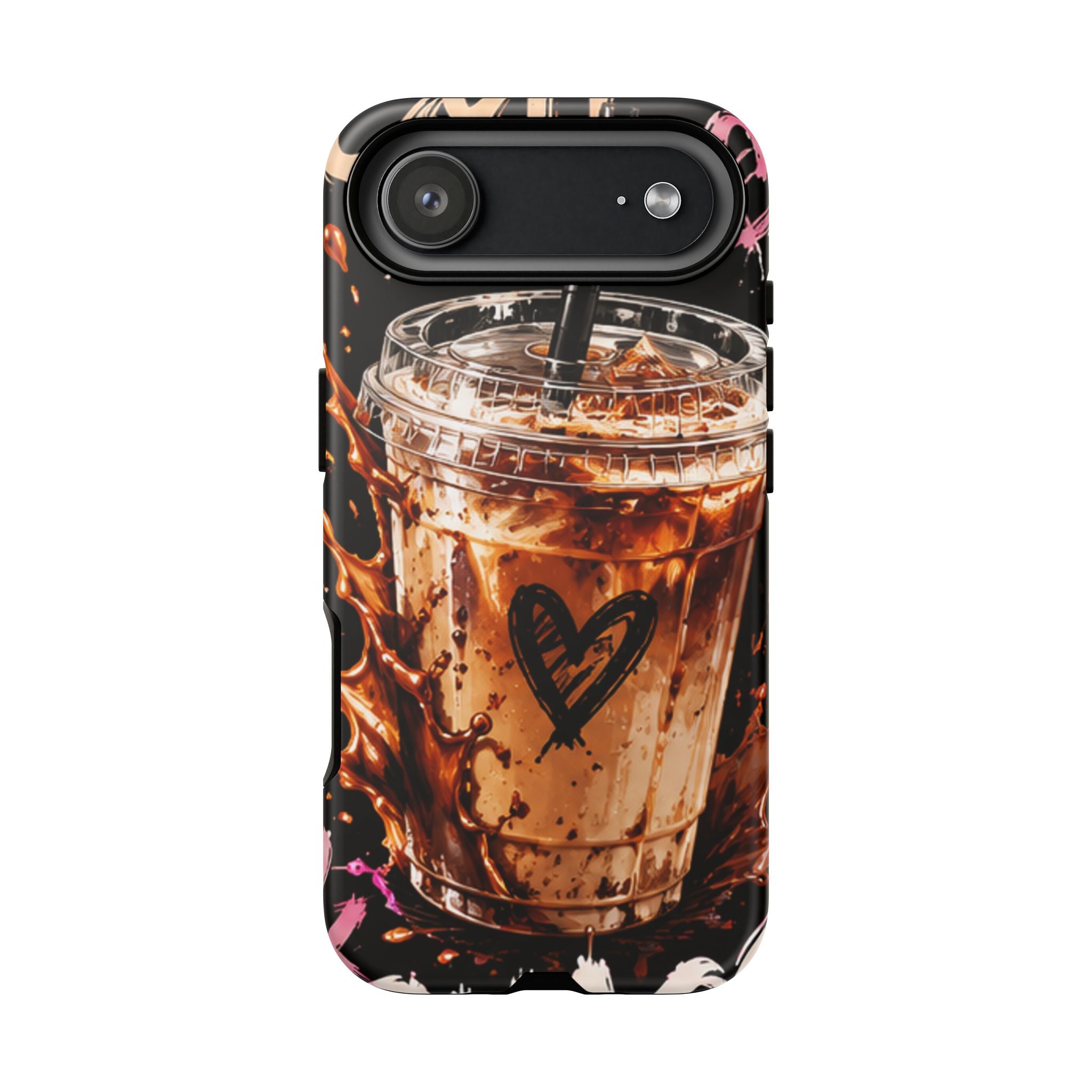 Iced Coffee Phone Case – 'Iced Coffee latte: Stylish Protective Case