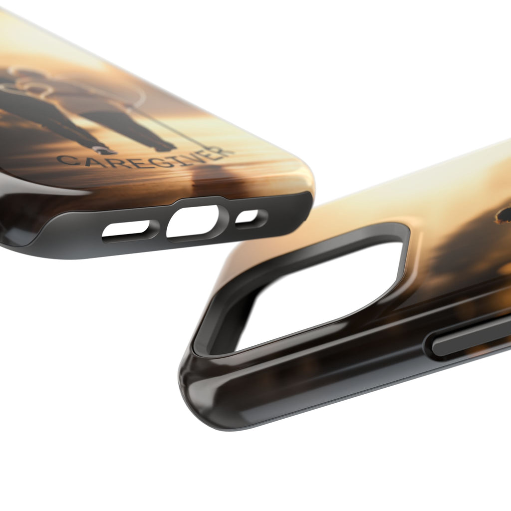 Caregiver Phone Case — Impact-Resistant Protective Case with Heart Design