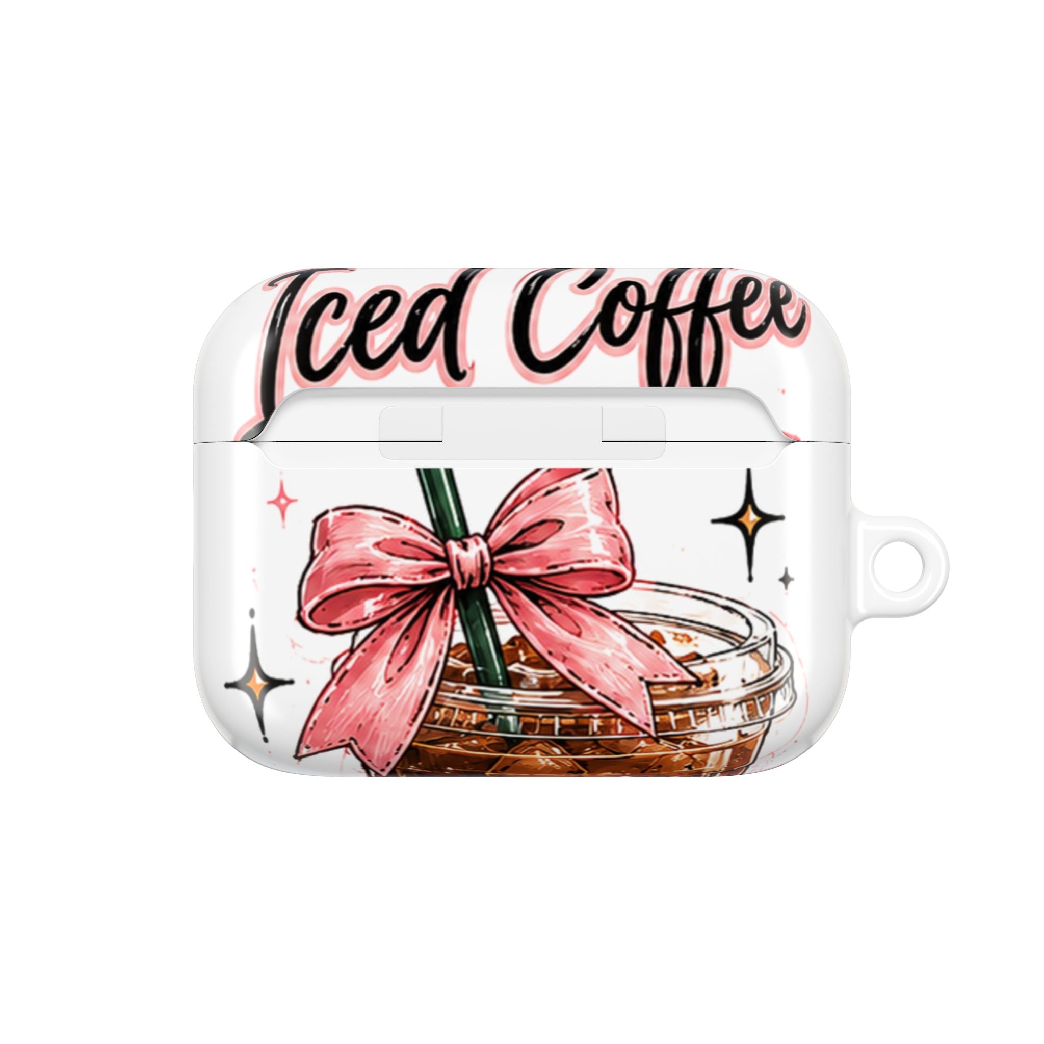 AirPod Case — Iced Coffee Is My Person Cute Graphic Protective Case