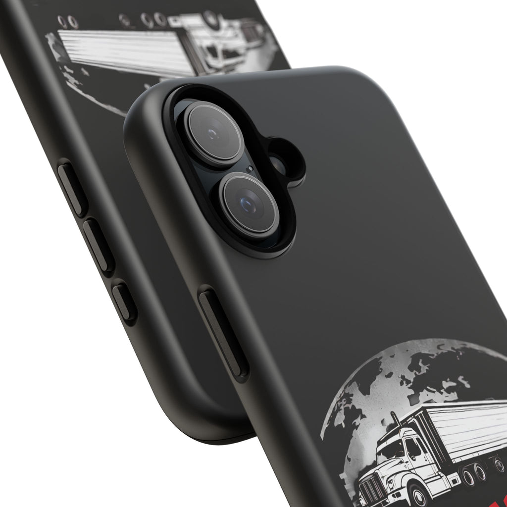 Truck Driver Phone Case - "My Daddy Keeps The World Rolling" Protective Cover