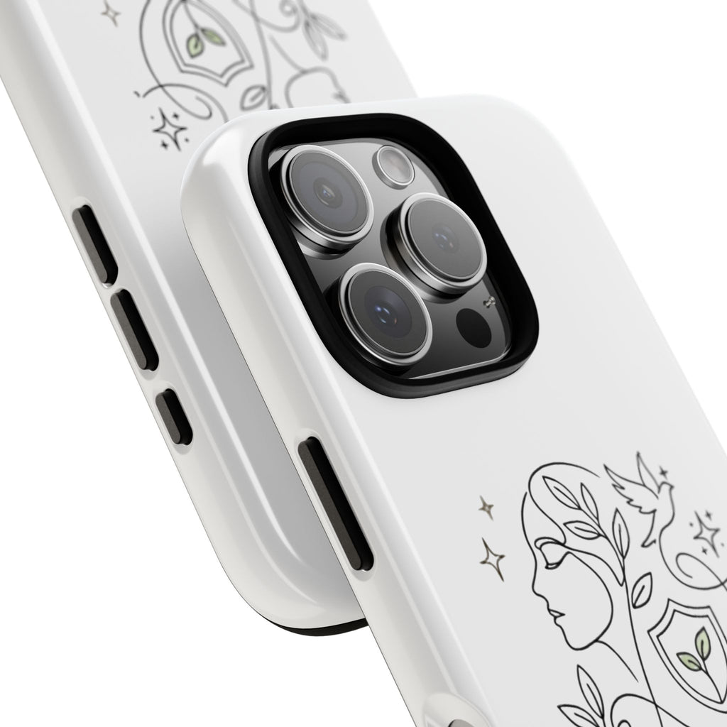 Protect Your Peace Phone Case – Minimalist Wellness iPhone Cover