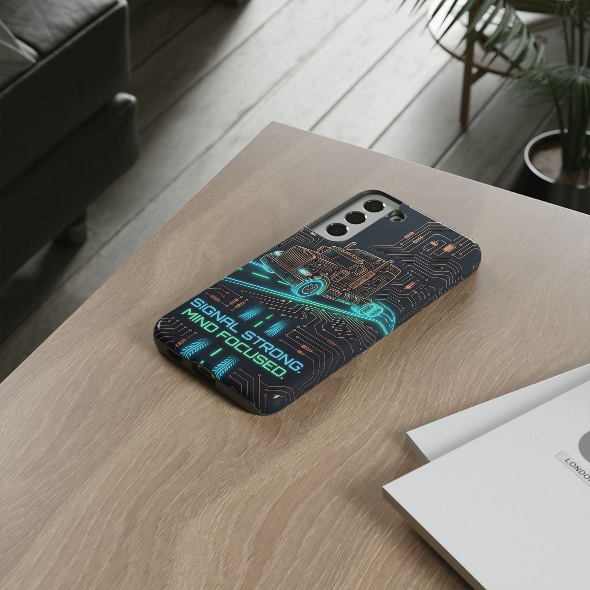 Diesel Warrior Truck Phone Case — Heavy-Duty Trucker iPhone Cover
