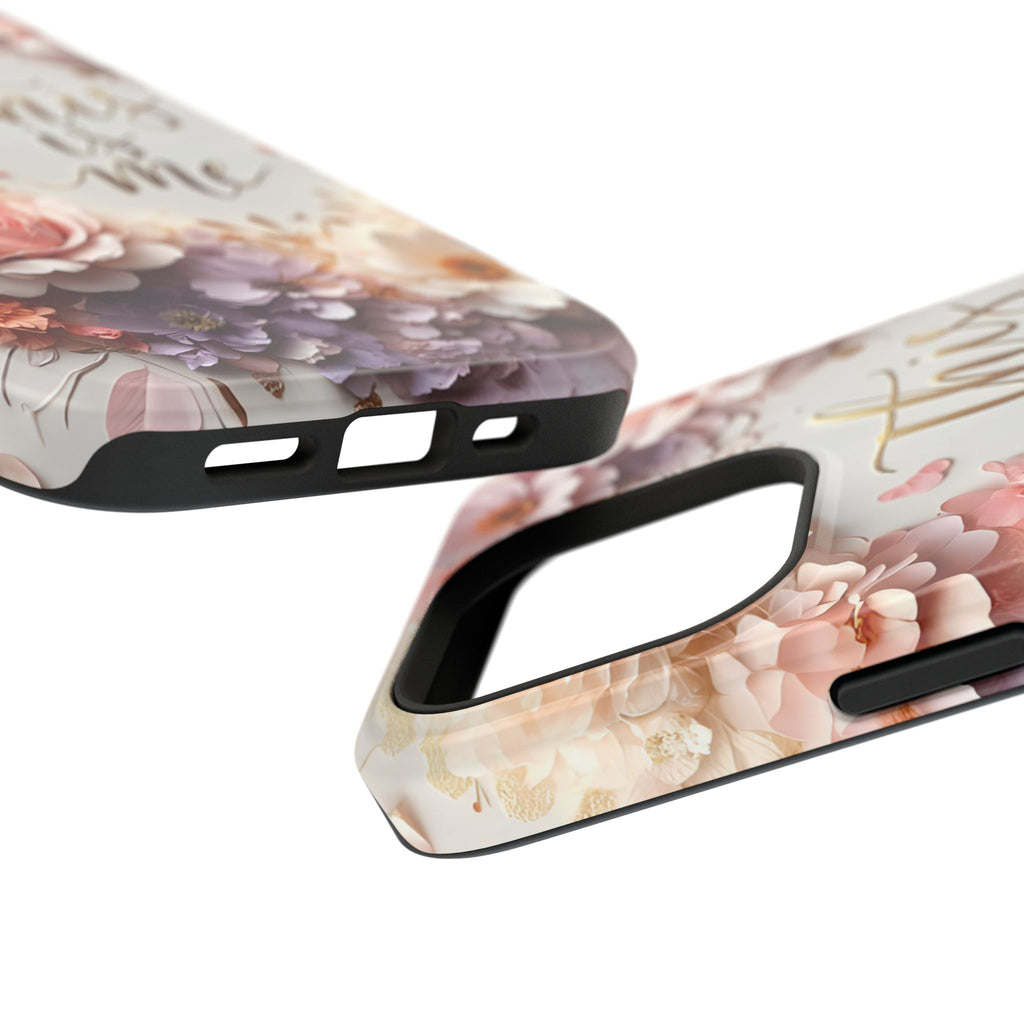 Floral "This Is Me" Phone Case — Impact-Resistant Floral Protective Cover