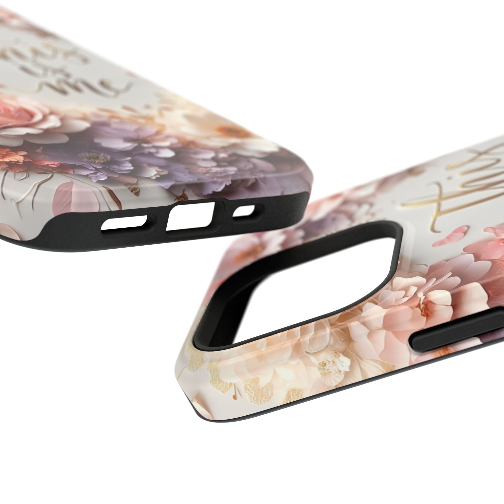 Floral "This Is Me" Phone Case — Impact-Resistant Floral Protective Cover