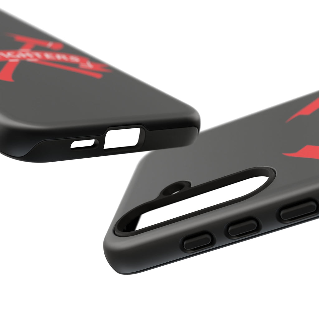 Firefighters Tough Phone Case — Red Crossed Axes Design