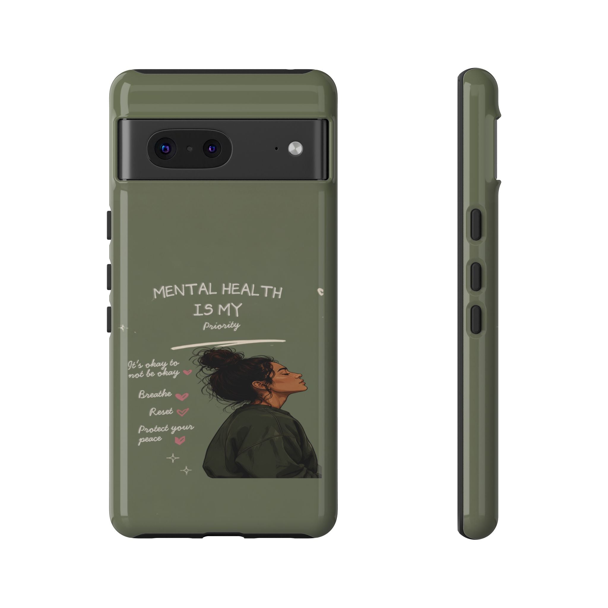 Mental Health Is My Priority Phone Case — Inspirational Protective iPhone Cover