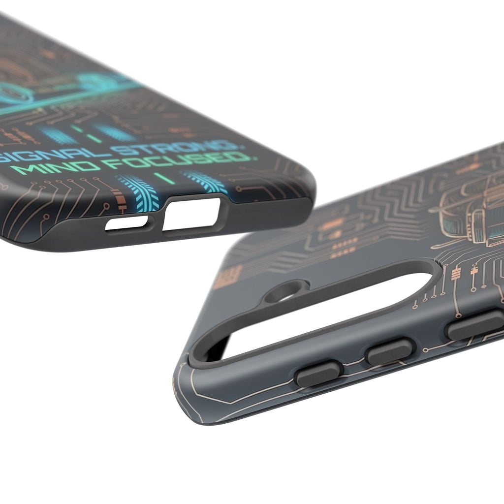 Truck Driver Gamer Phone Case — “Real Life. No Pause Button.”