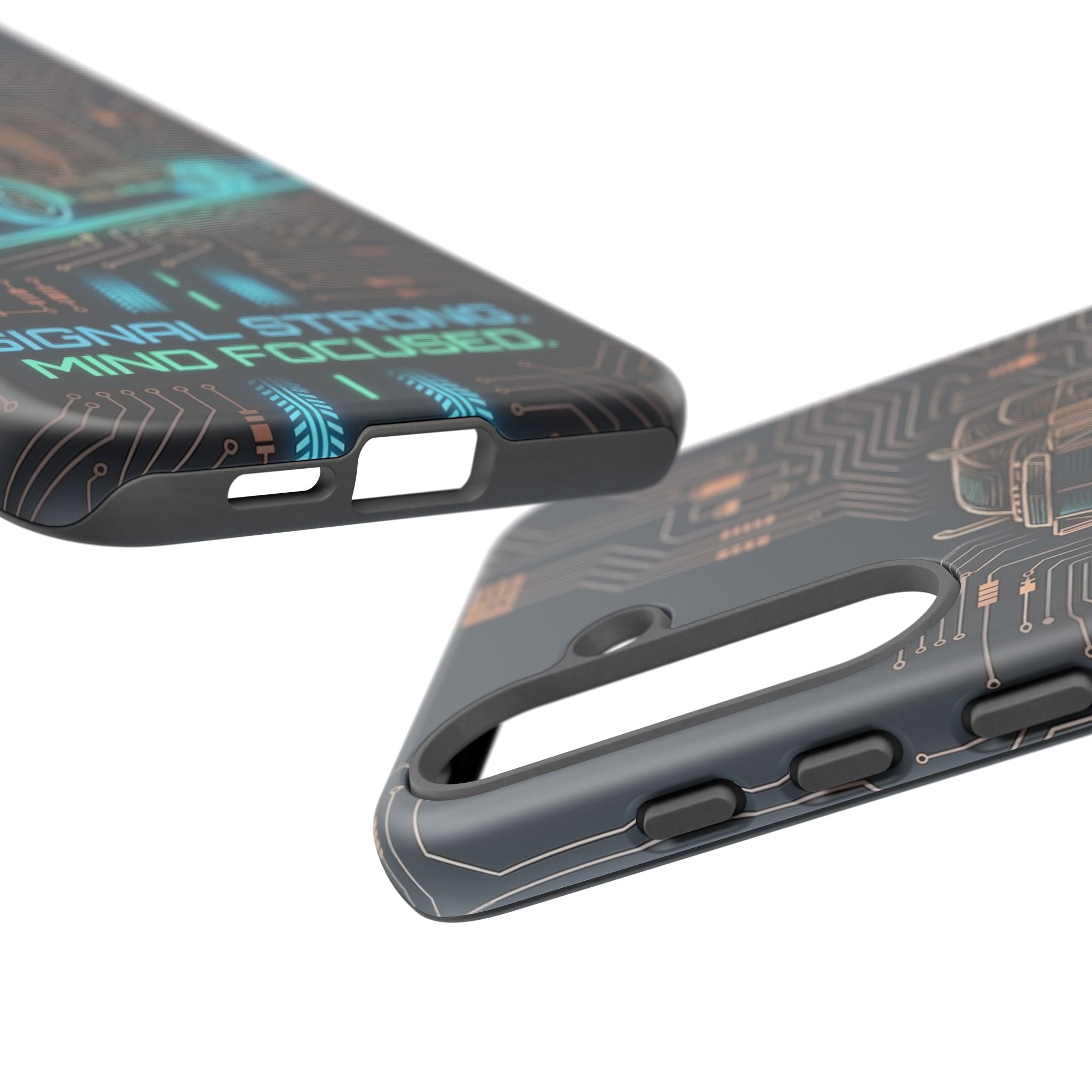 Truck Driver Gamer Phone Case — “Real Life. No Pause Button.”