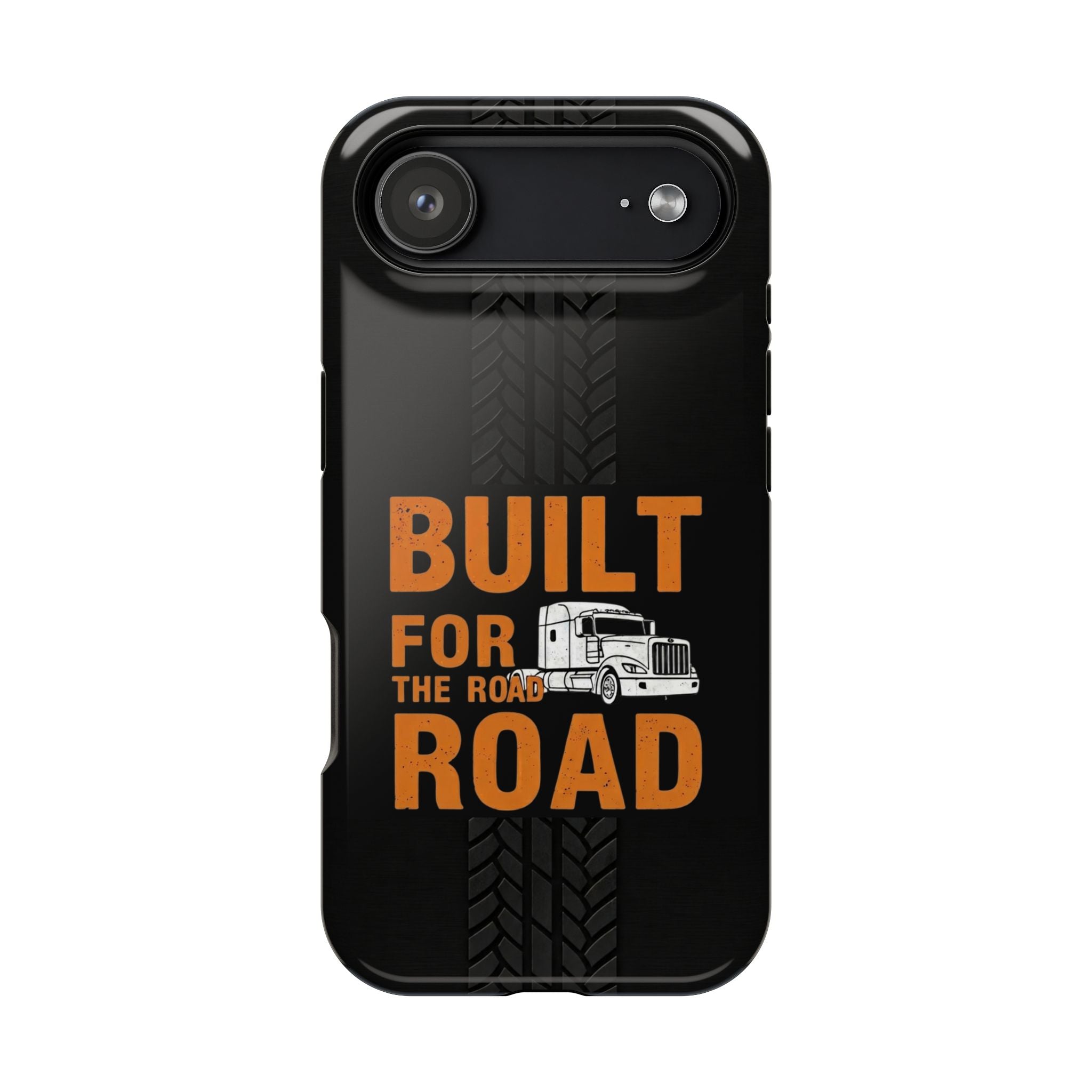 Phone Case — "Built for the Road" Truck Tire-Track Impact-Resistant Case