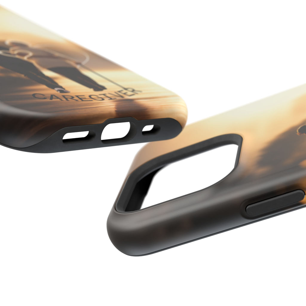 Caregiver Phone Case — Impact-Resistant Protective Case with Heart Design