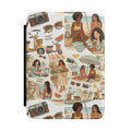 Tropical Beach Girls Kindle Case – Retro Summer Vacation E-Reader Cover