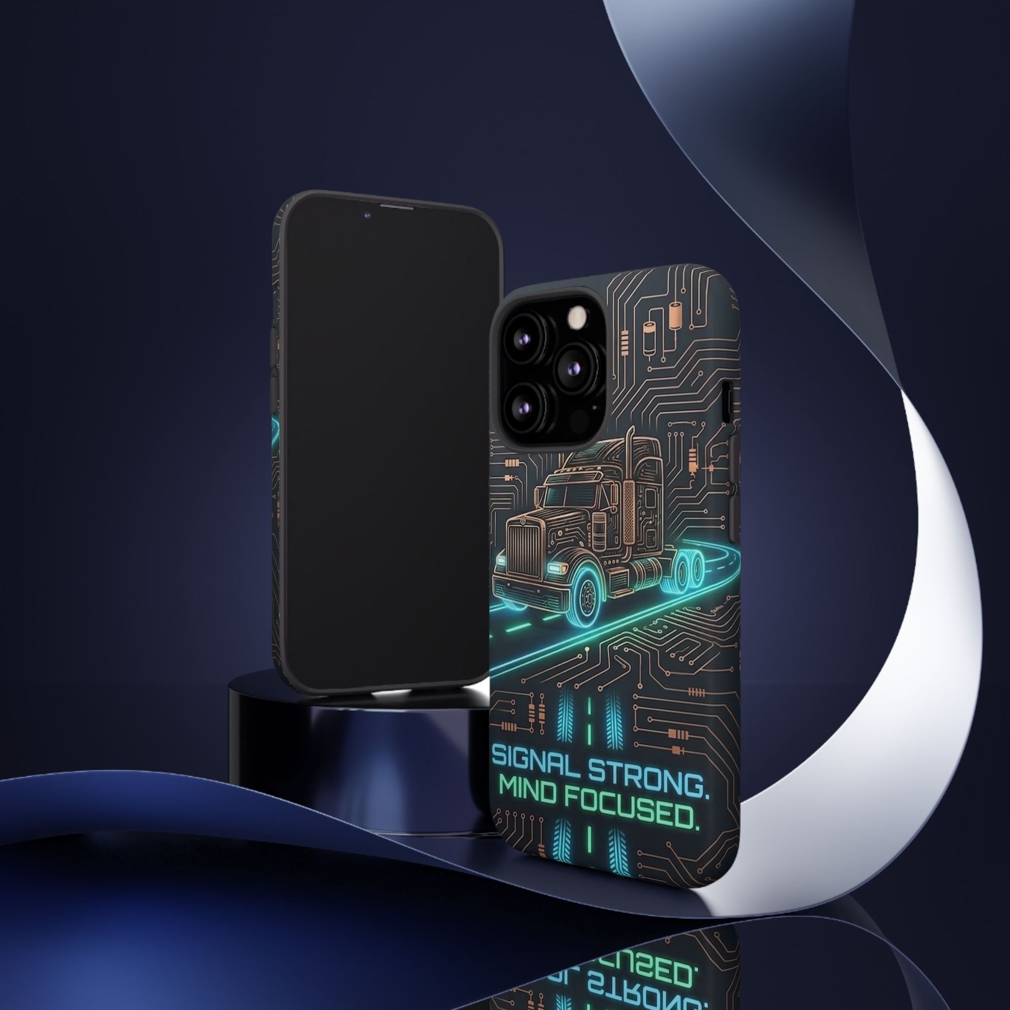 Diesel Warrior Truck Phone Case — Heavy-Duty Trucker iPhone Cover