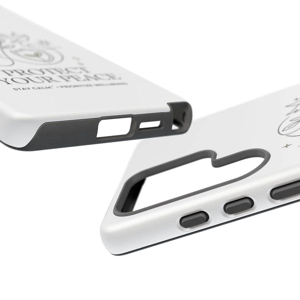 Protect Your Peace Phone Case – Minimalist Wellness iPhone Cover