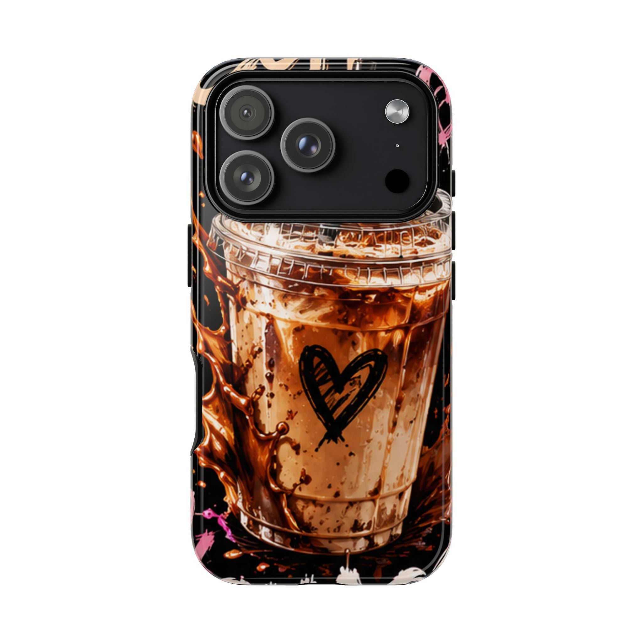 Iced Coffee Phone Case – 'Iced Coffee latte: Stylish Protective Case