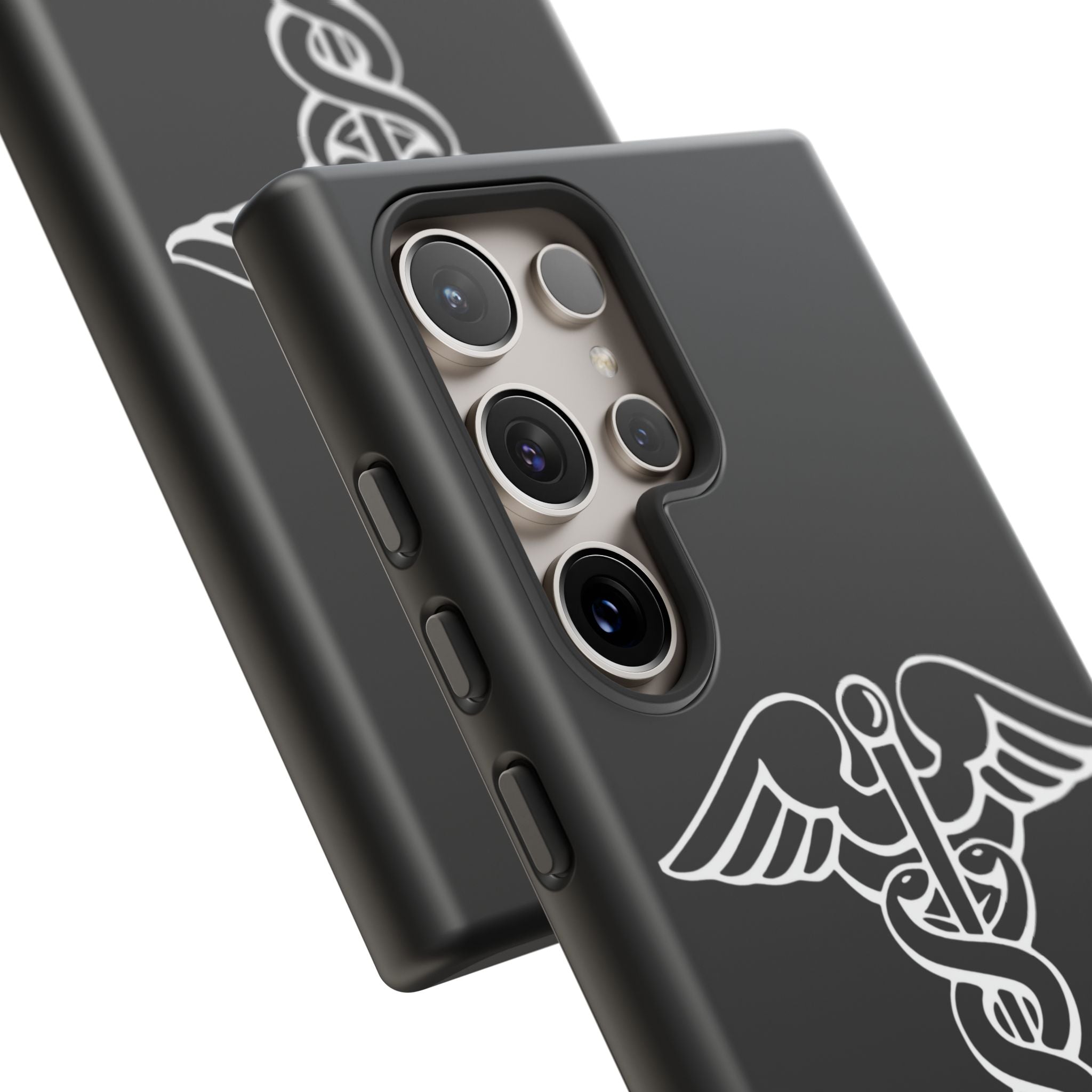 Medical Caduceus Phone Case — "Where Science Meets Compassion" Protective iPhone Cover