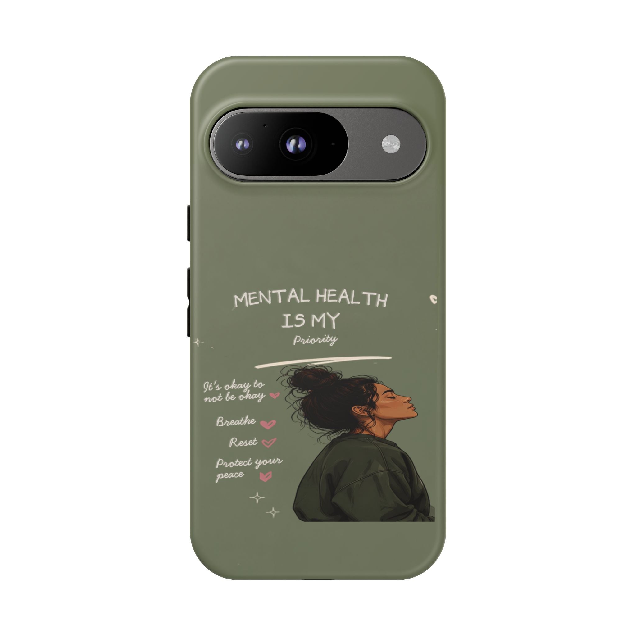 Mental Health Is My Priority Phone Case — Inspirational Protective iPhone Cover