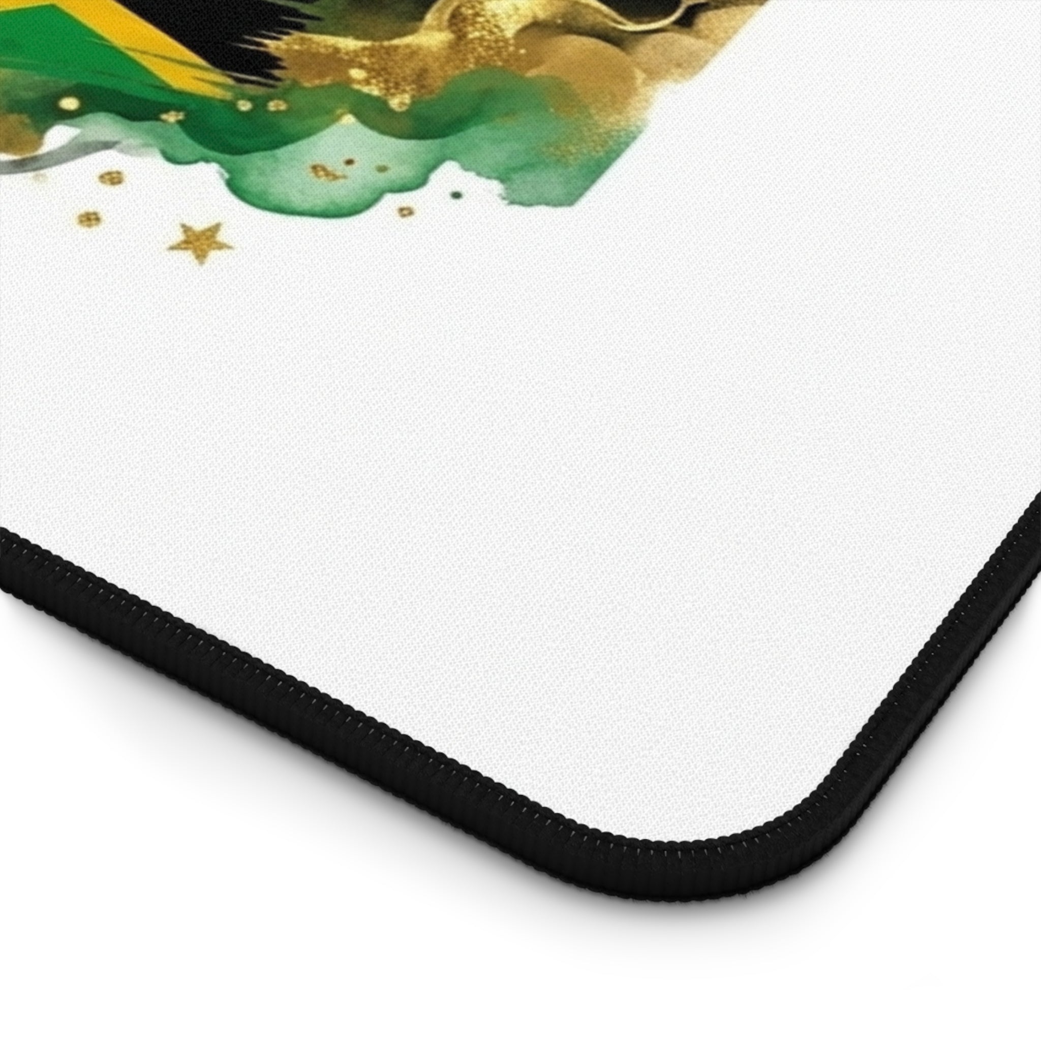 Island Energy Desk Mat — Jamaican Lion Gaming/Office Mouse Pad