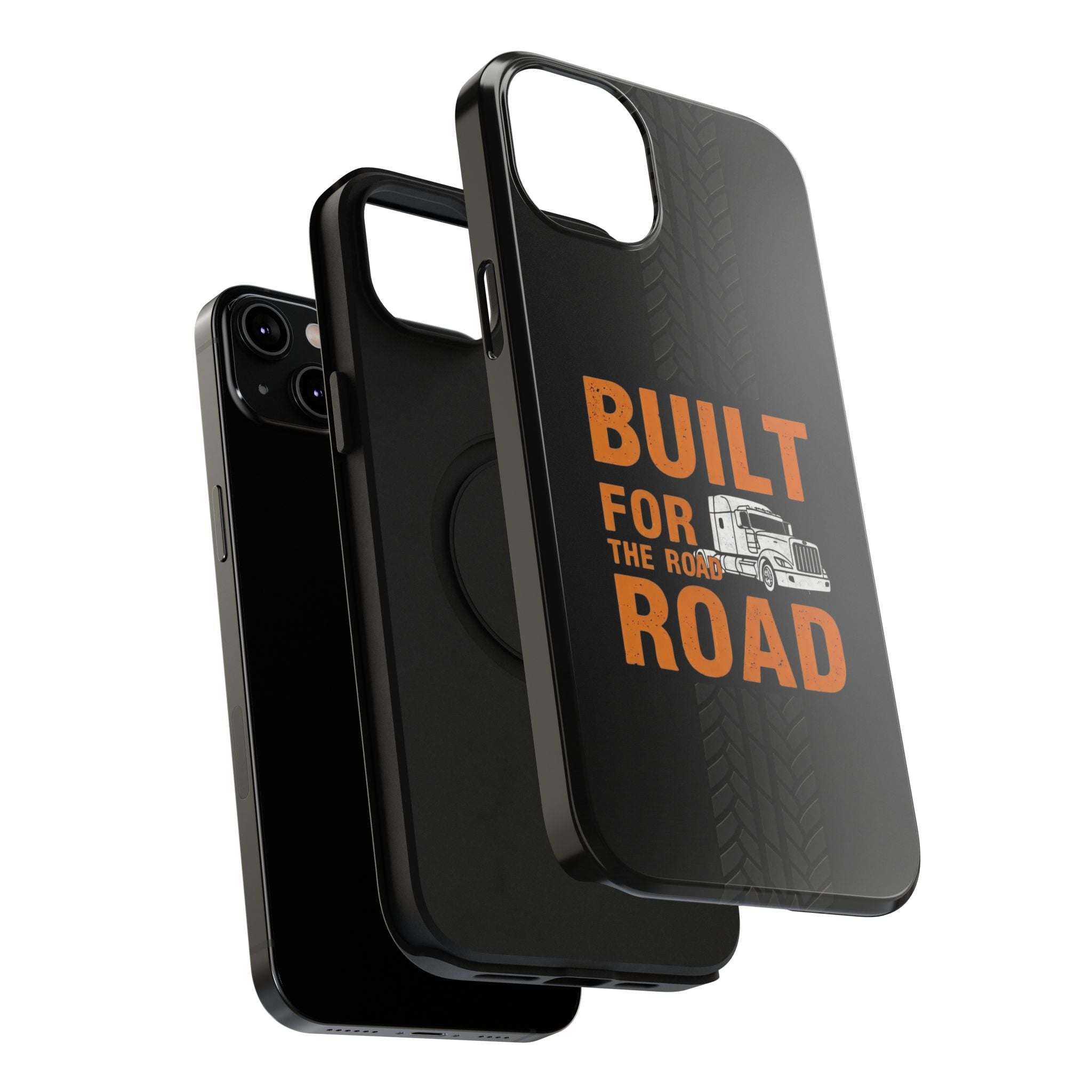 Phone Case — "Built for the Road" Truck Tire-Track Impact-Resistant Case