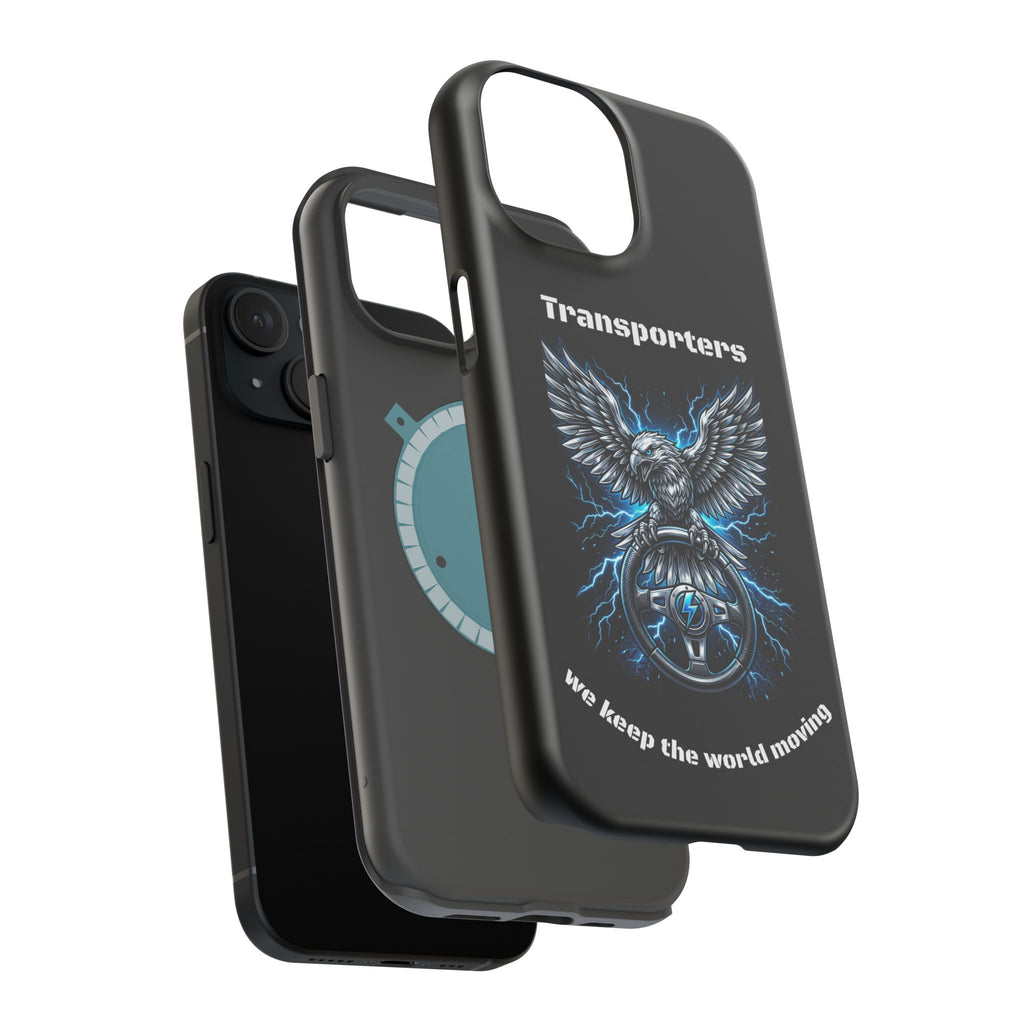 Electric Raven Magnetic Phone Case — Impact‑Resistant Protective Cover