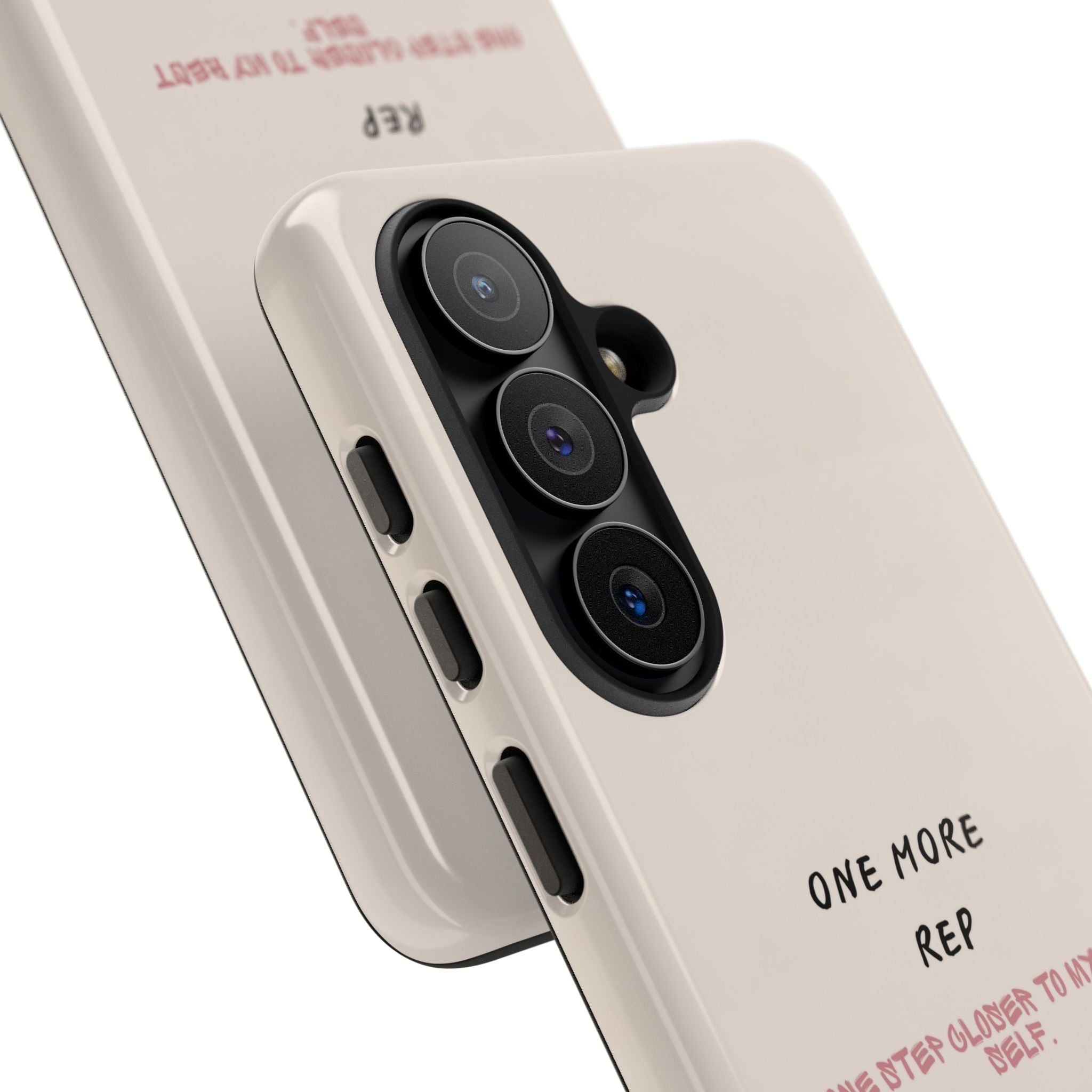 Gym Phone Case — "One More Rep" Workout Duffle & Sneakers Protective Case