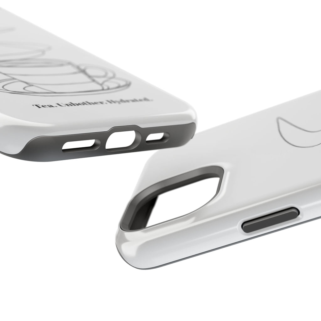 Tea Unbothered Hydrated Phone Case — Impact-Resistant