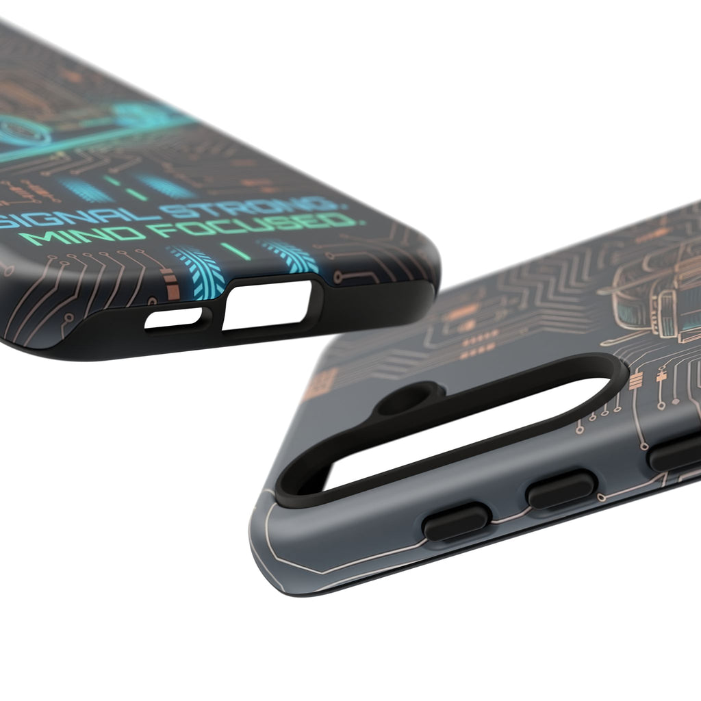 Truck Driver Gamer Phone Case — “Real Life. No Pause Button.”