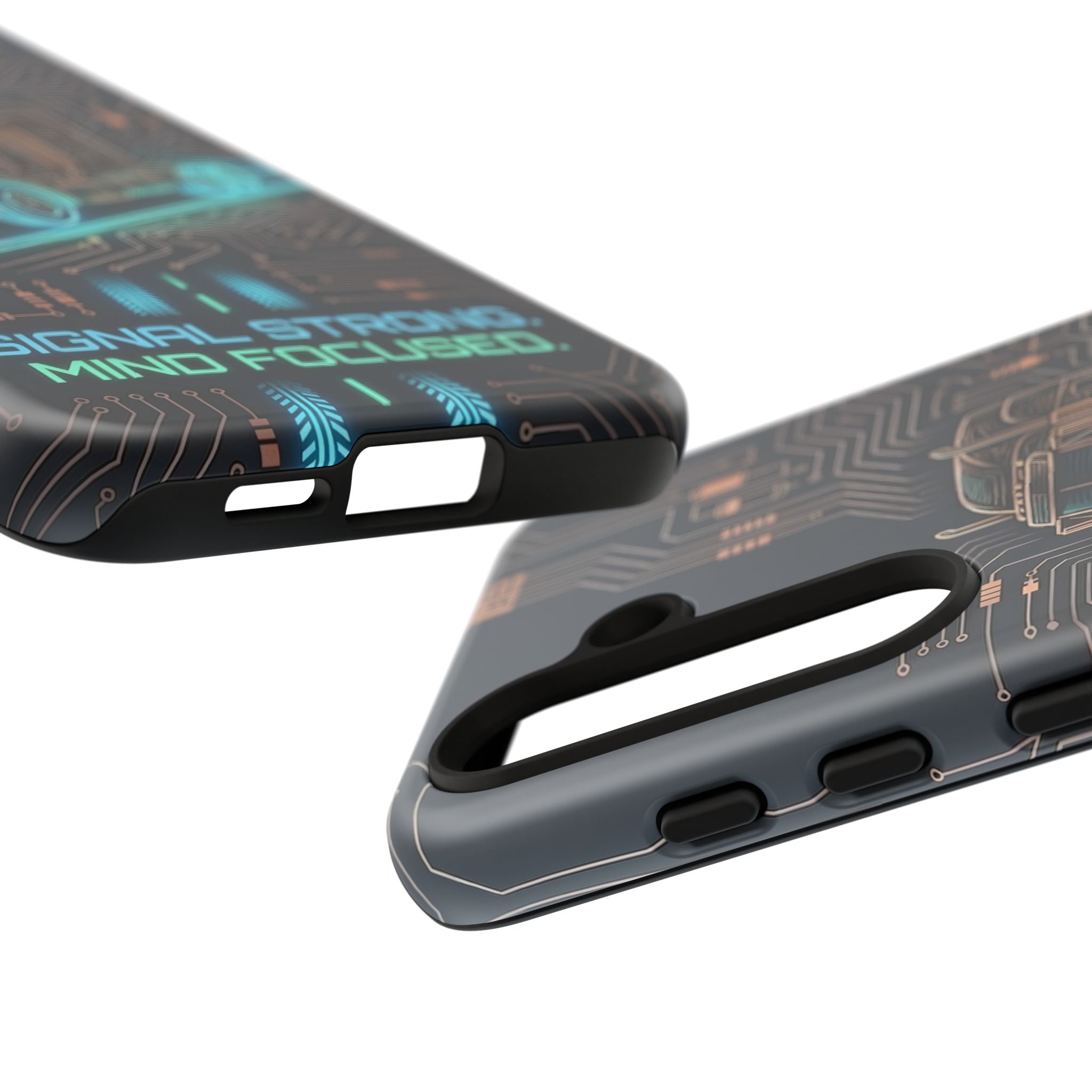 Truck Driver Gamer Phone Case — “Real Life. No Pause Button.”
