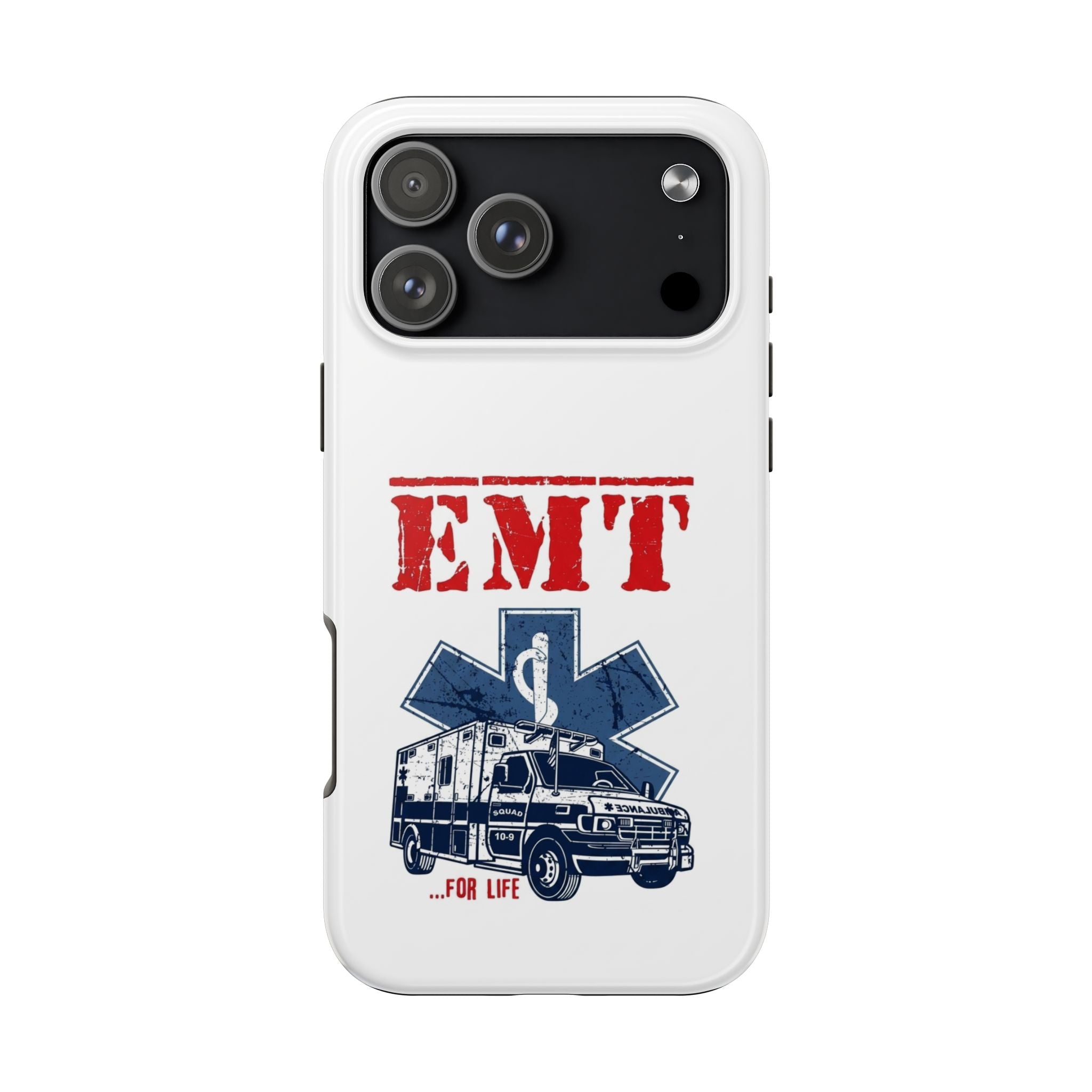 EMT ambulance graphic Phone Case | Emergency Medical Technician design
