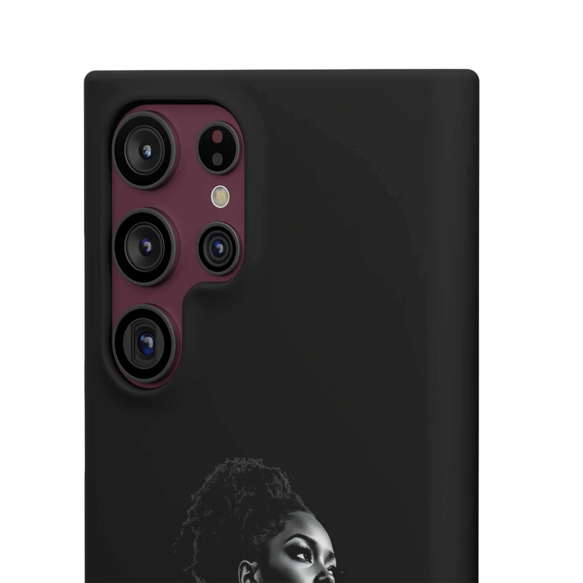 Phone Case — "Long Haul Loyalty" Black Portrait Snap Case