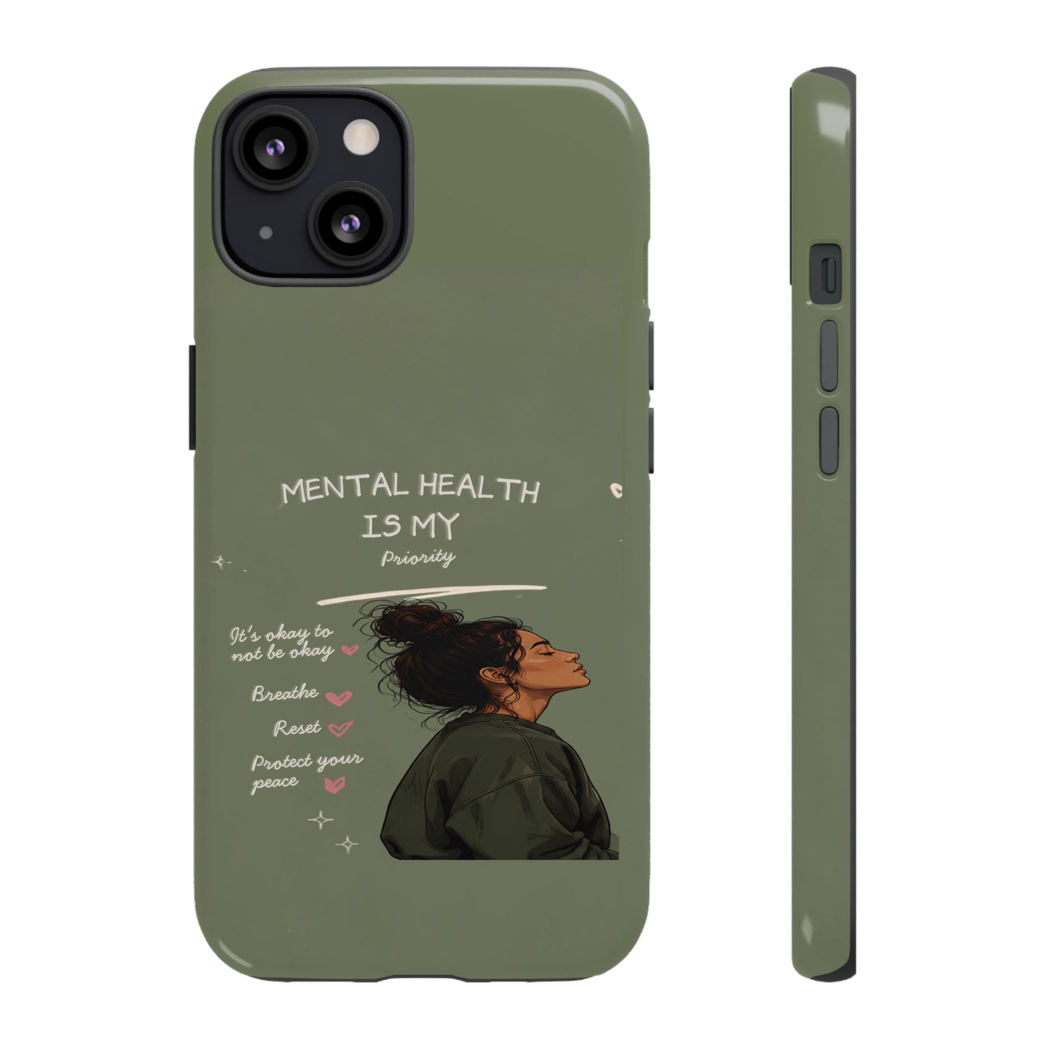 Mental Health Is My Priority Phone Case — Inspirational Protective iPhone Cover