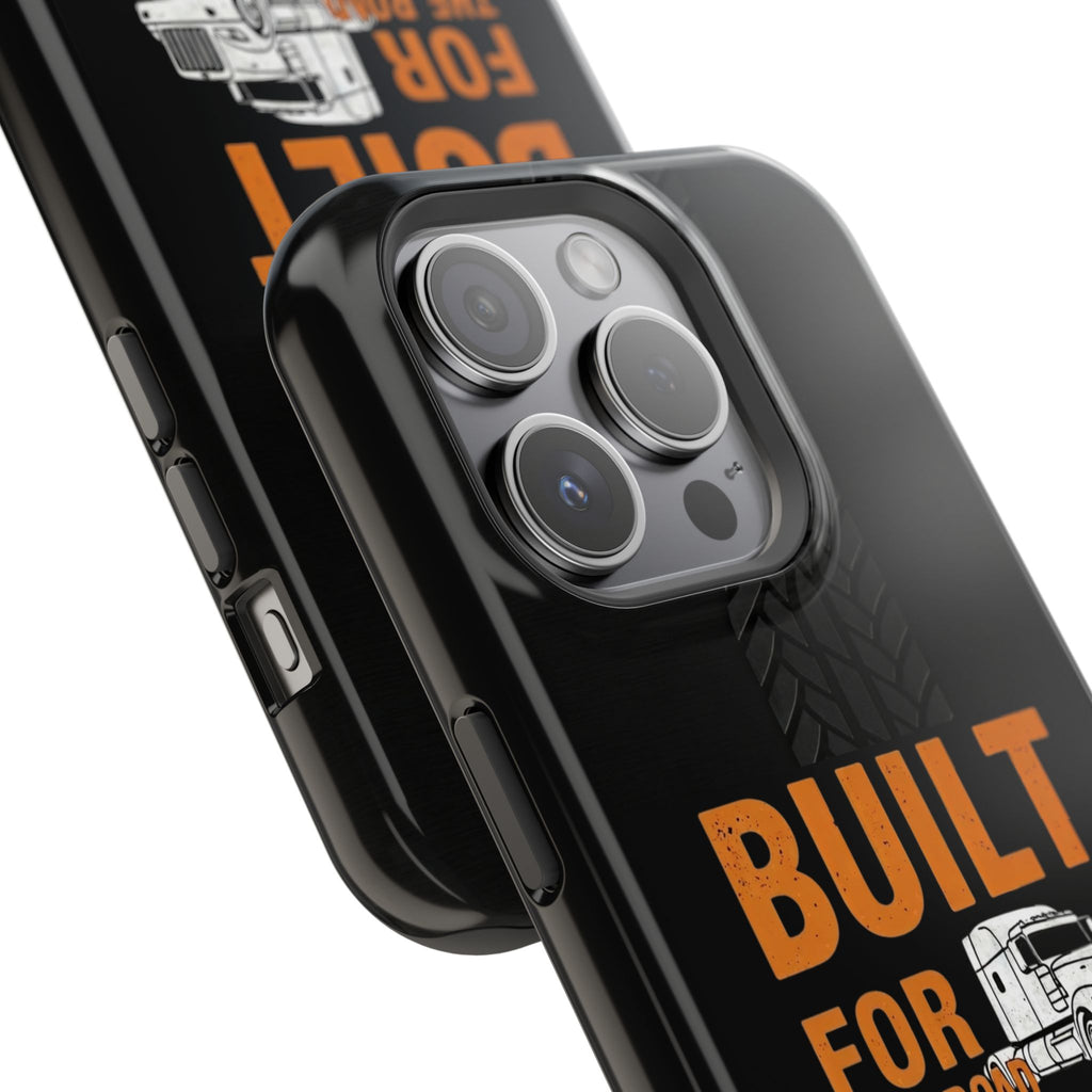Phone Case — "Built for the Road" Truck Tire-Track Impact-Resistant Case
