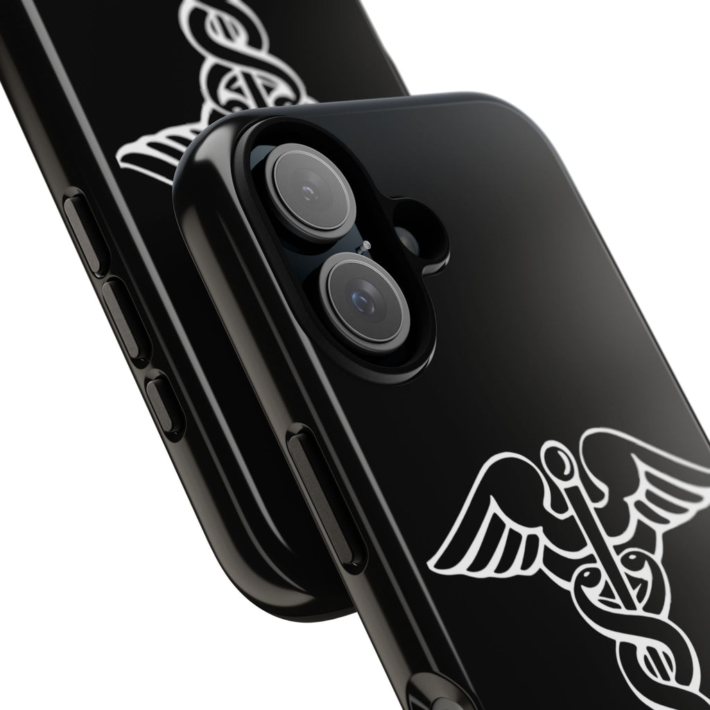 Medical Caduceus Phone Case — "Where Science Meets Compassion" Protective iPhone Cover