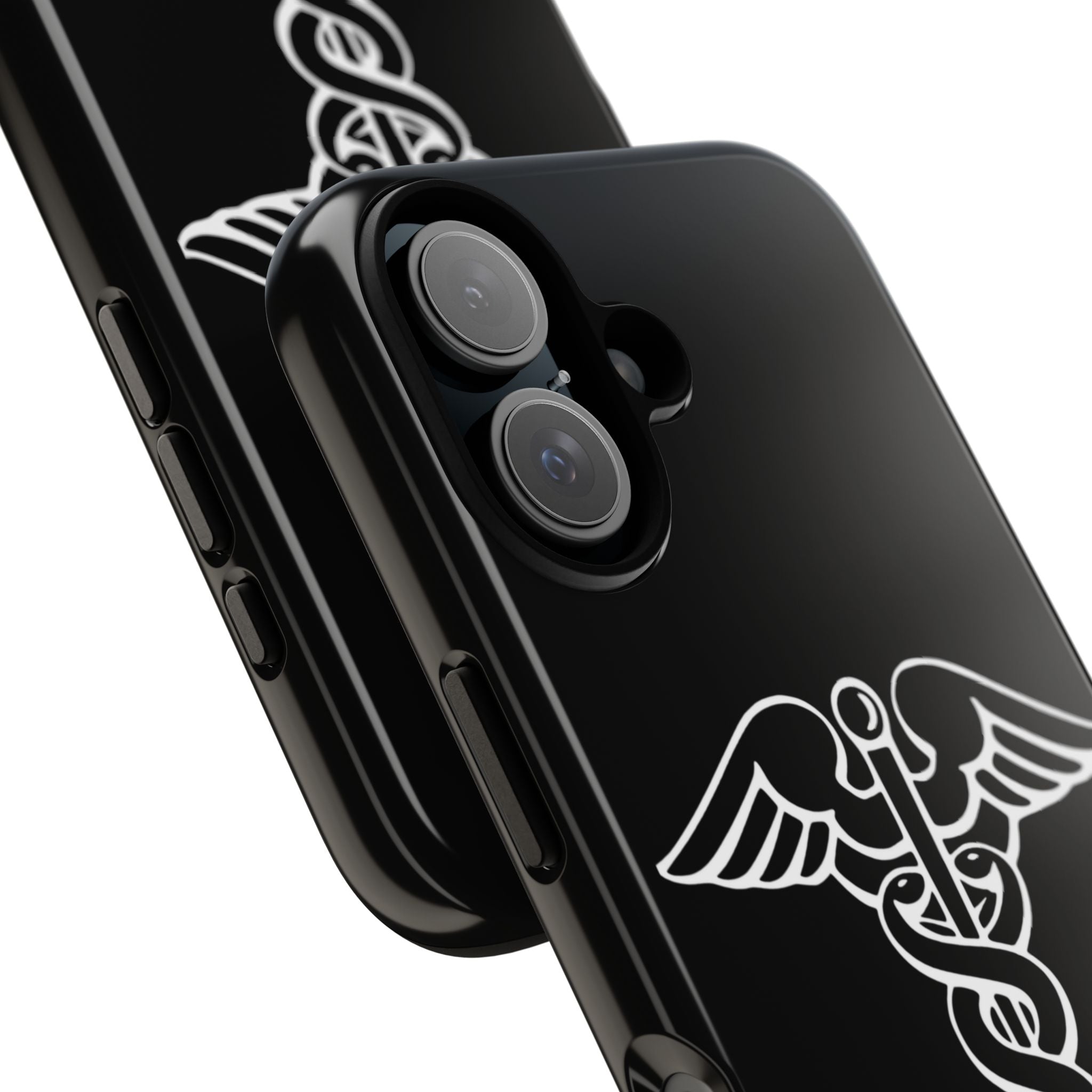 Medical Caduceus Phone Case — "Where Science Meets Compassion" Protective iPhone Cover