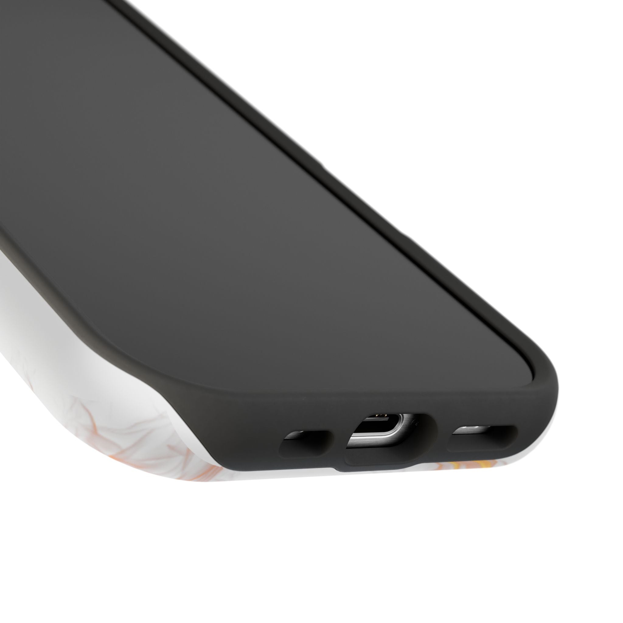 Firefighters Magnetic Impact-Resistant Phone Case — Flame Design with Maltese Cross