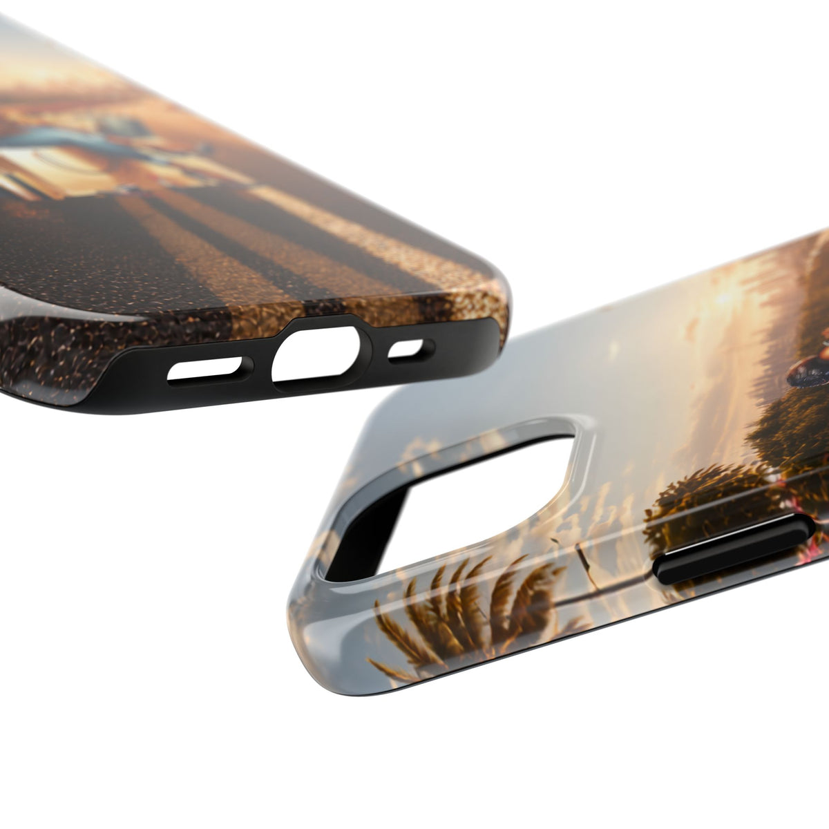 Sunset Roadtrip Tough Phone Case — Relaxed Traveler Design