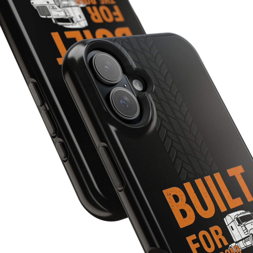 Phone Case — "Built for the Road" Truck Tire-Track Impact-Resistant Case