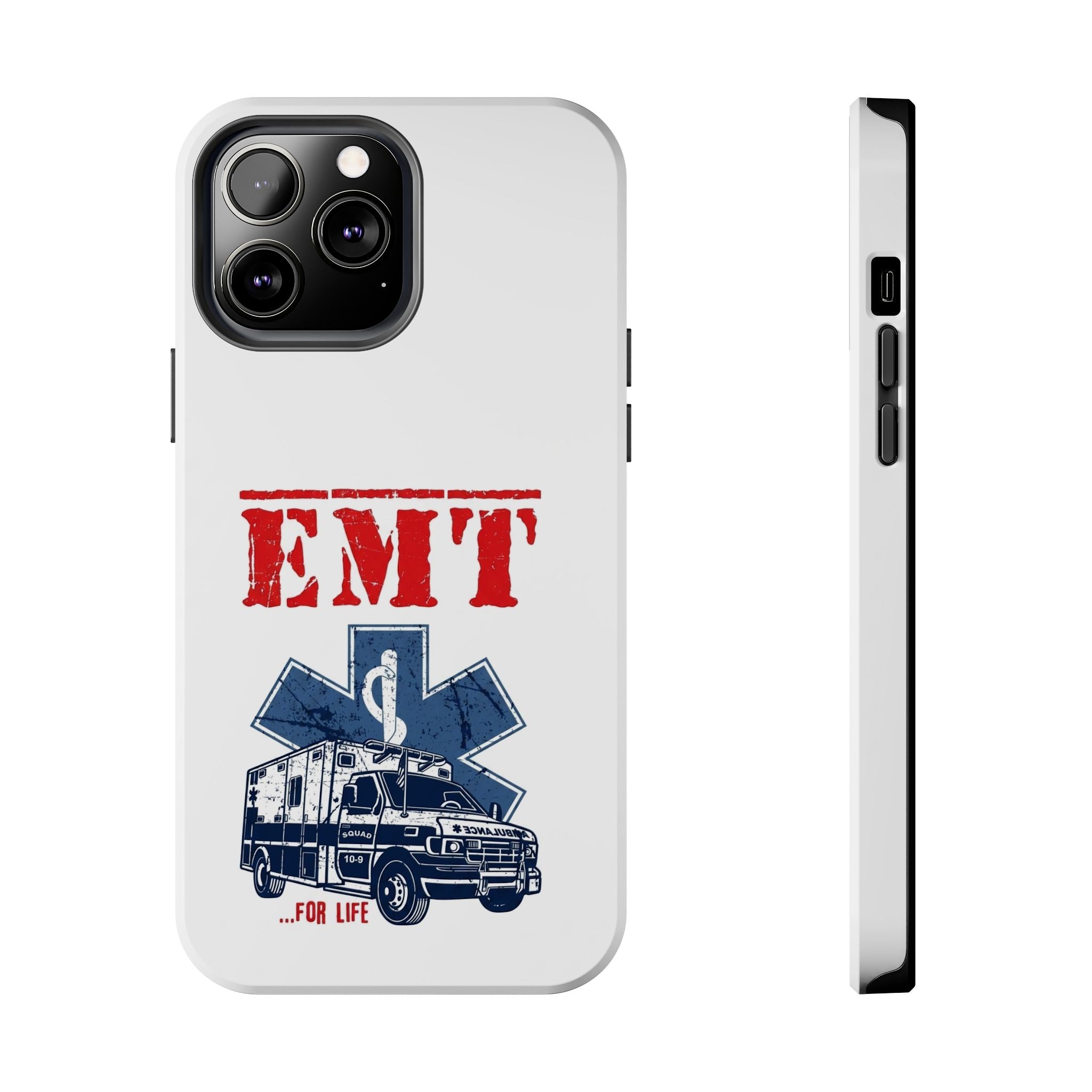 EMT ambulance graphic Phone Case | Emergency Medical Technician design