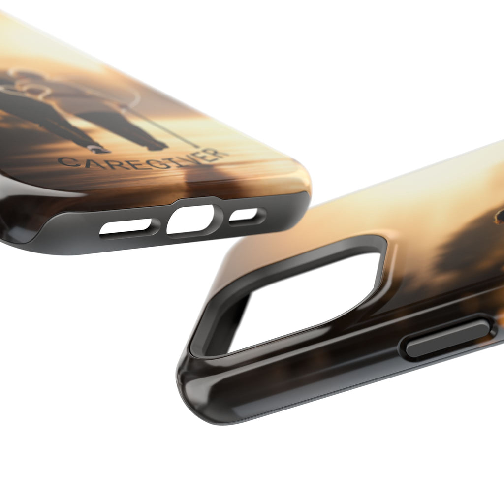 Caregiver Phone Case — Impact-Resistant Protective Case with Heart Design