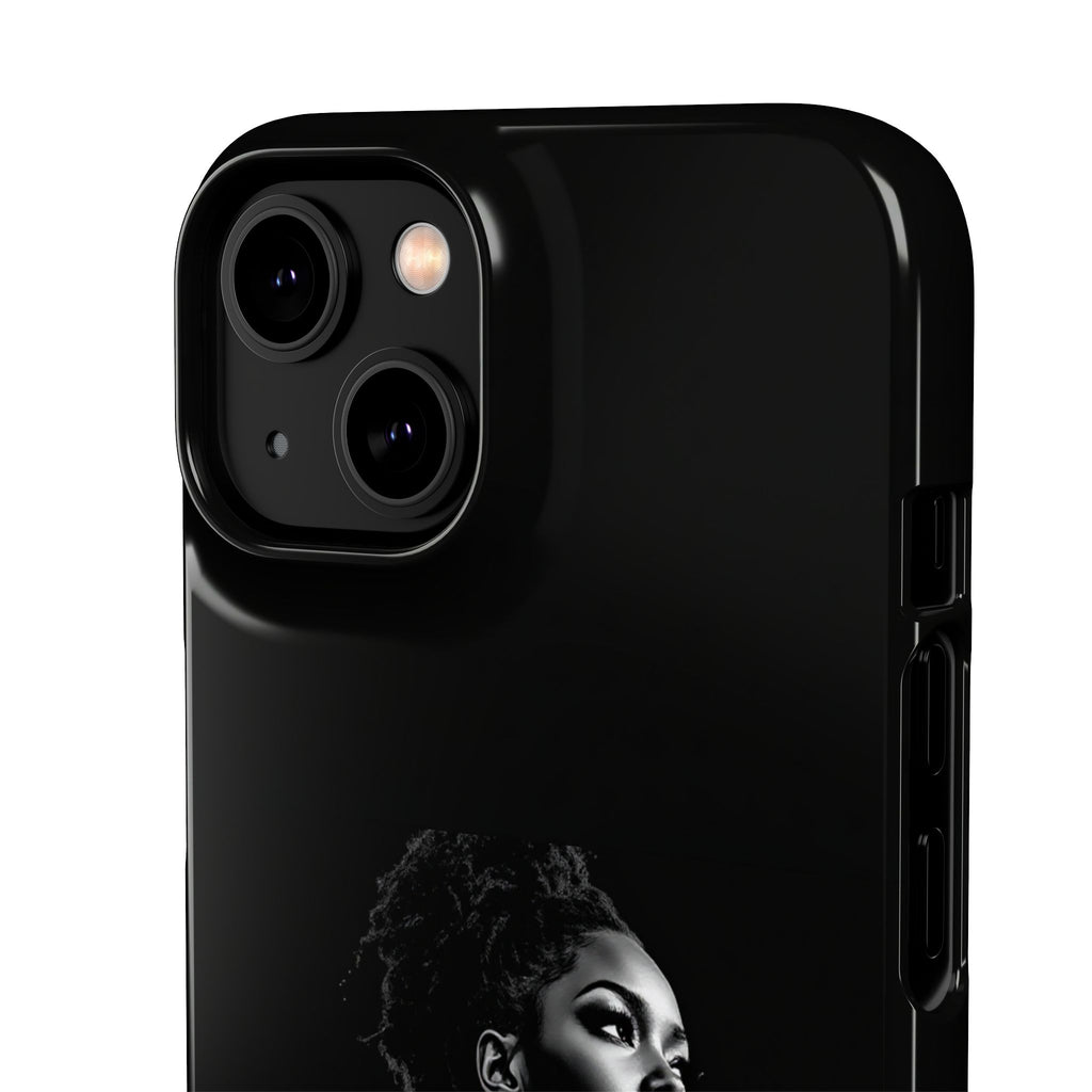 Phone Case — "Long Haul Loyalty" Black Portrait Snap Case